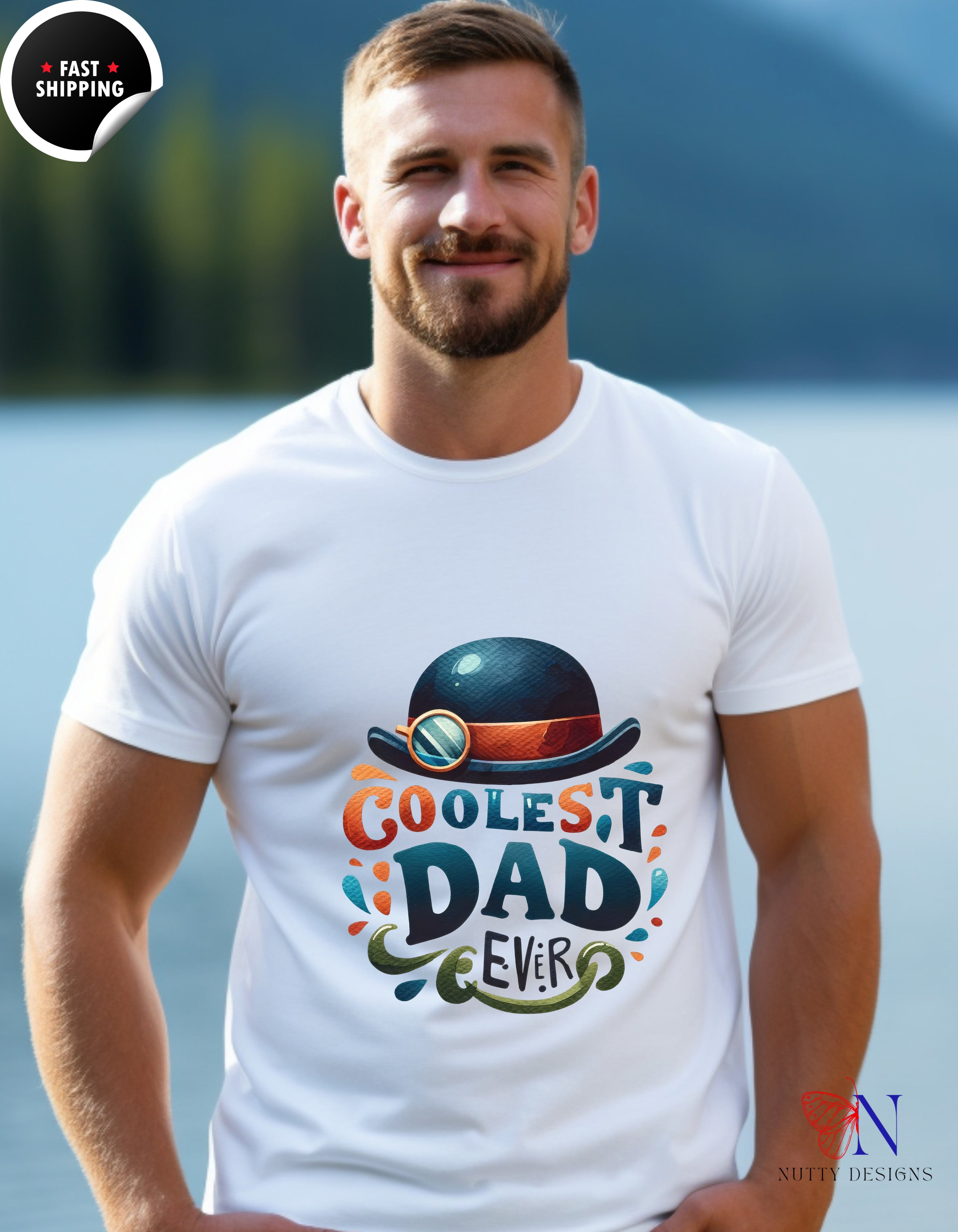 Coolest Dad T-Shirt - Funny Dad Gift