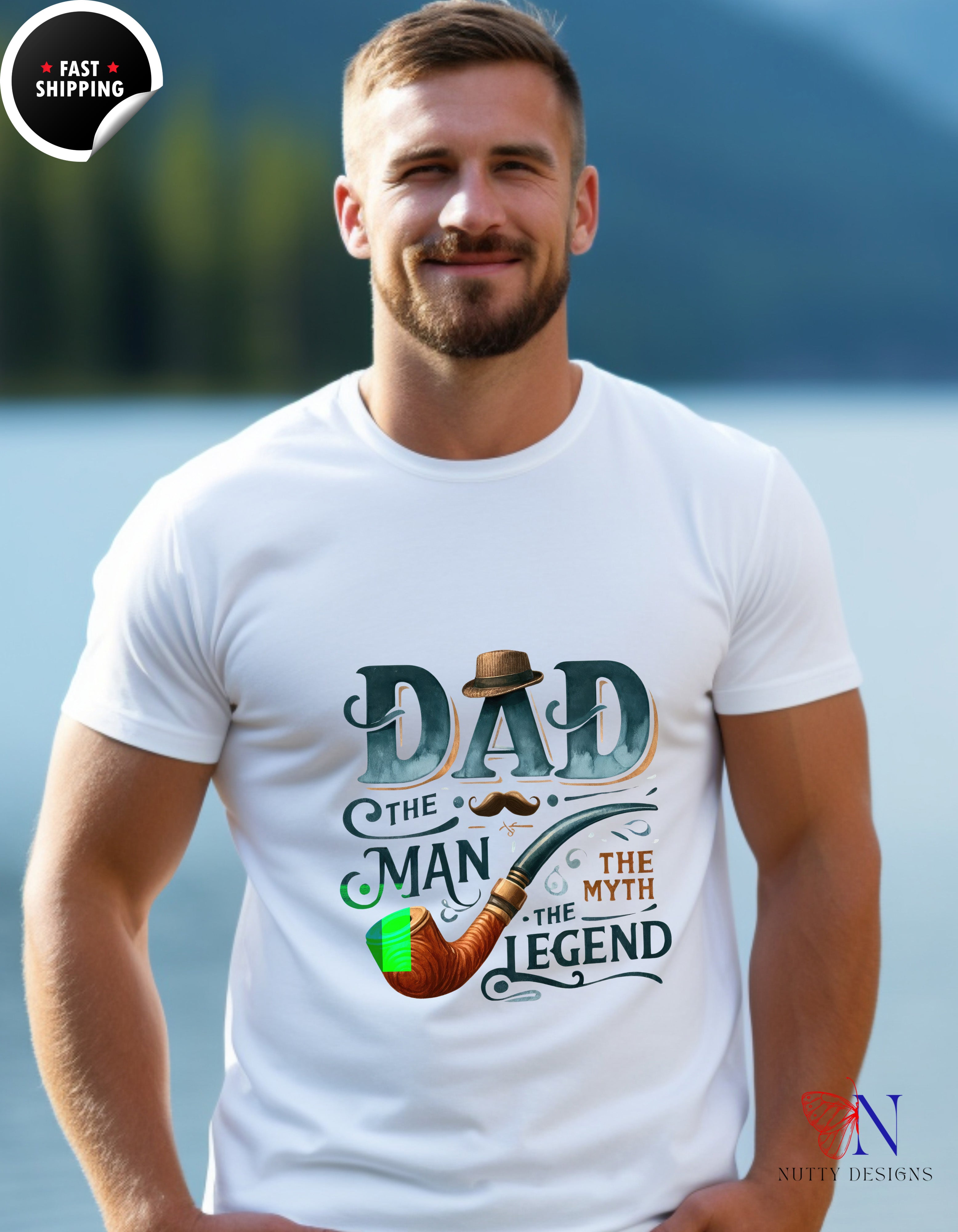Dad The Man T-Shirt - Funny Dad Gift