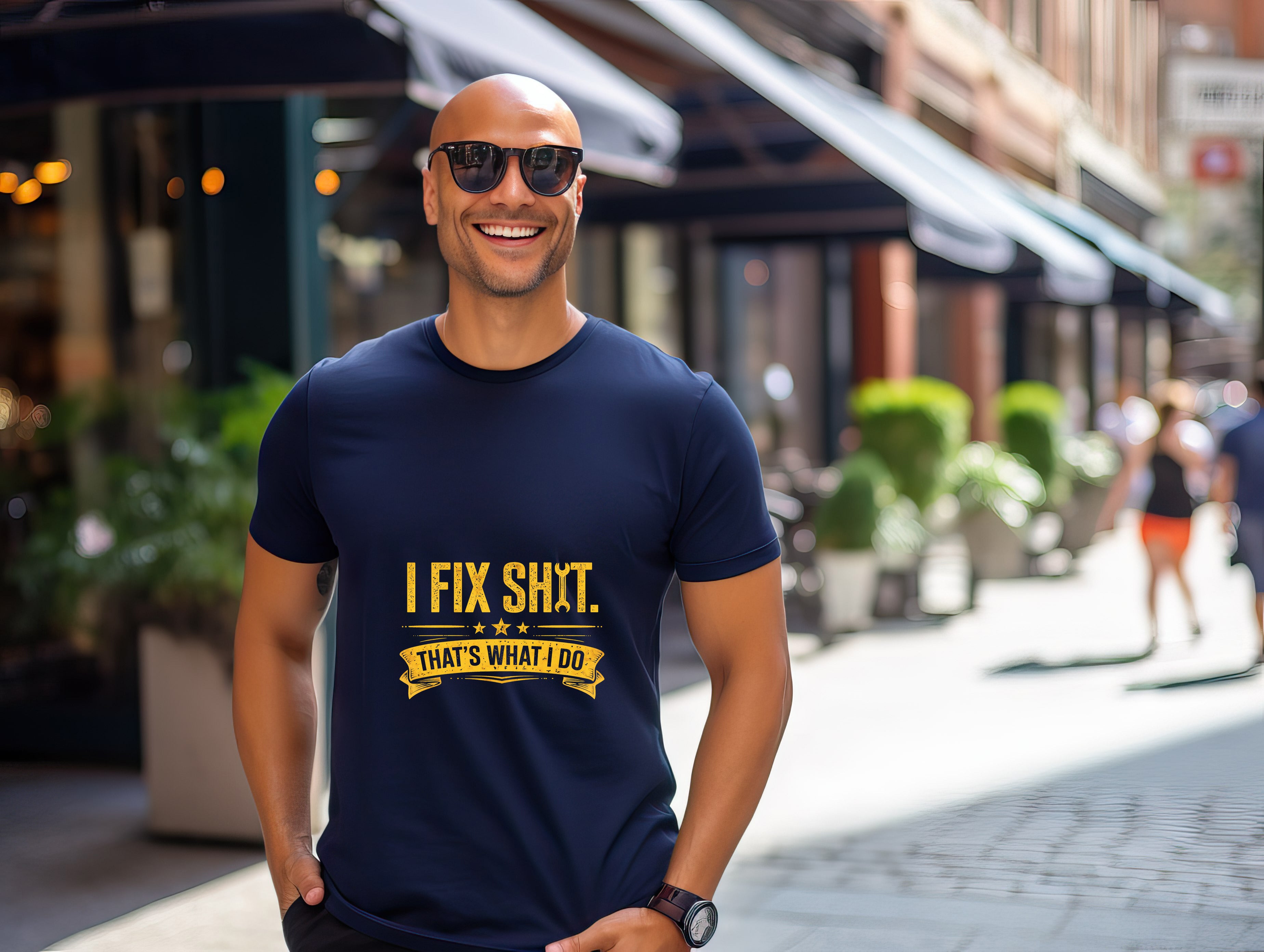 I Fix Shit T-Shirt - Funny Dad Gift