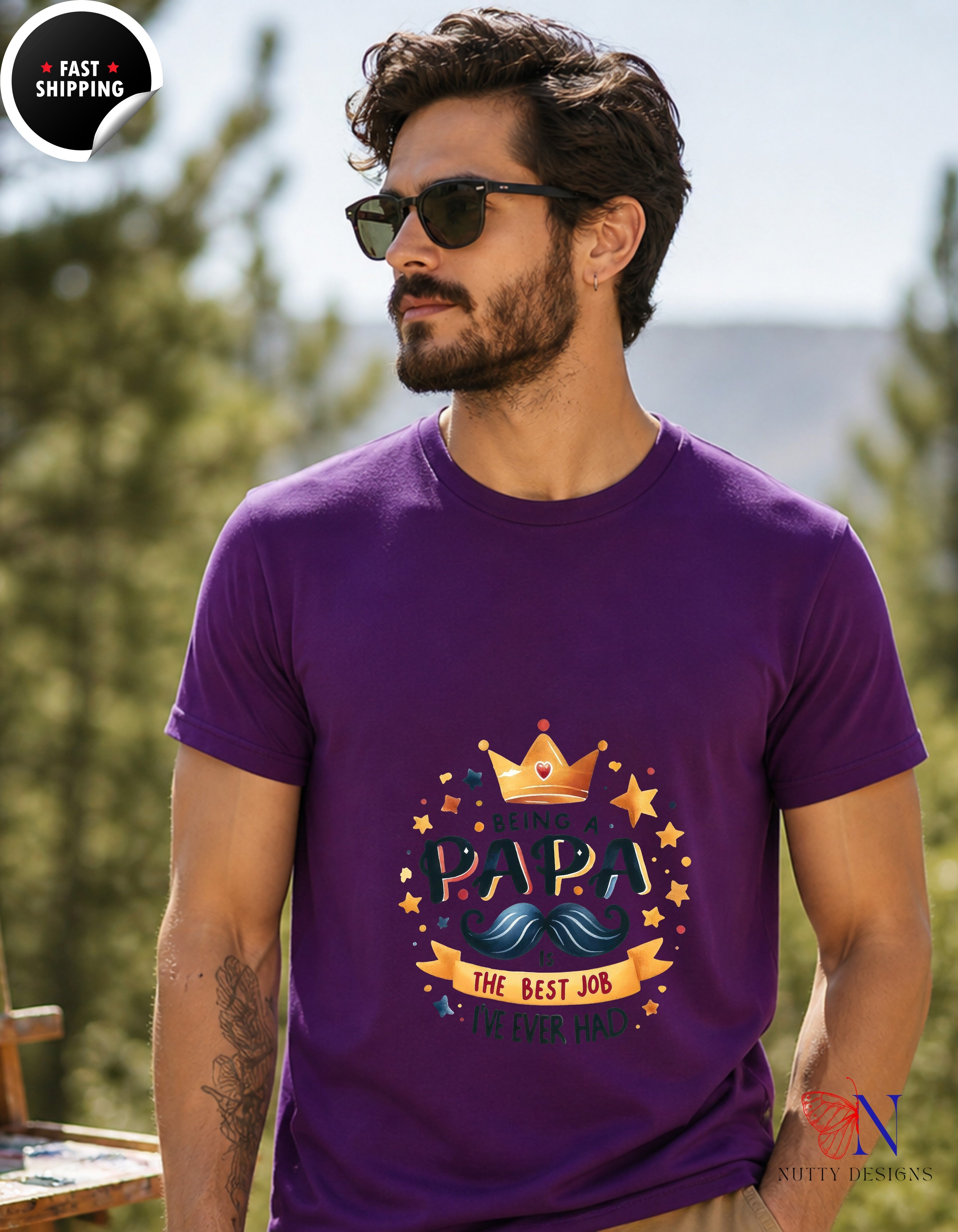 Papa T-Shirt - Funny Dad Gift