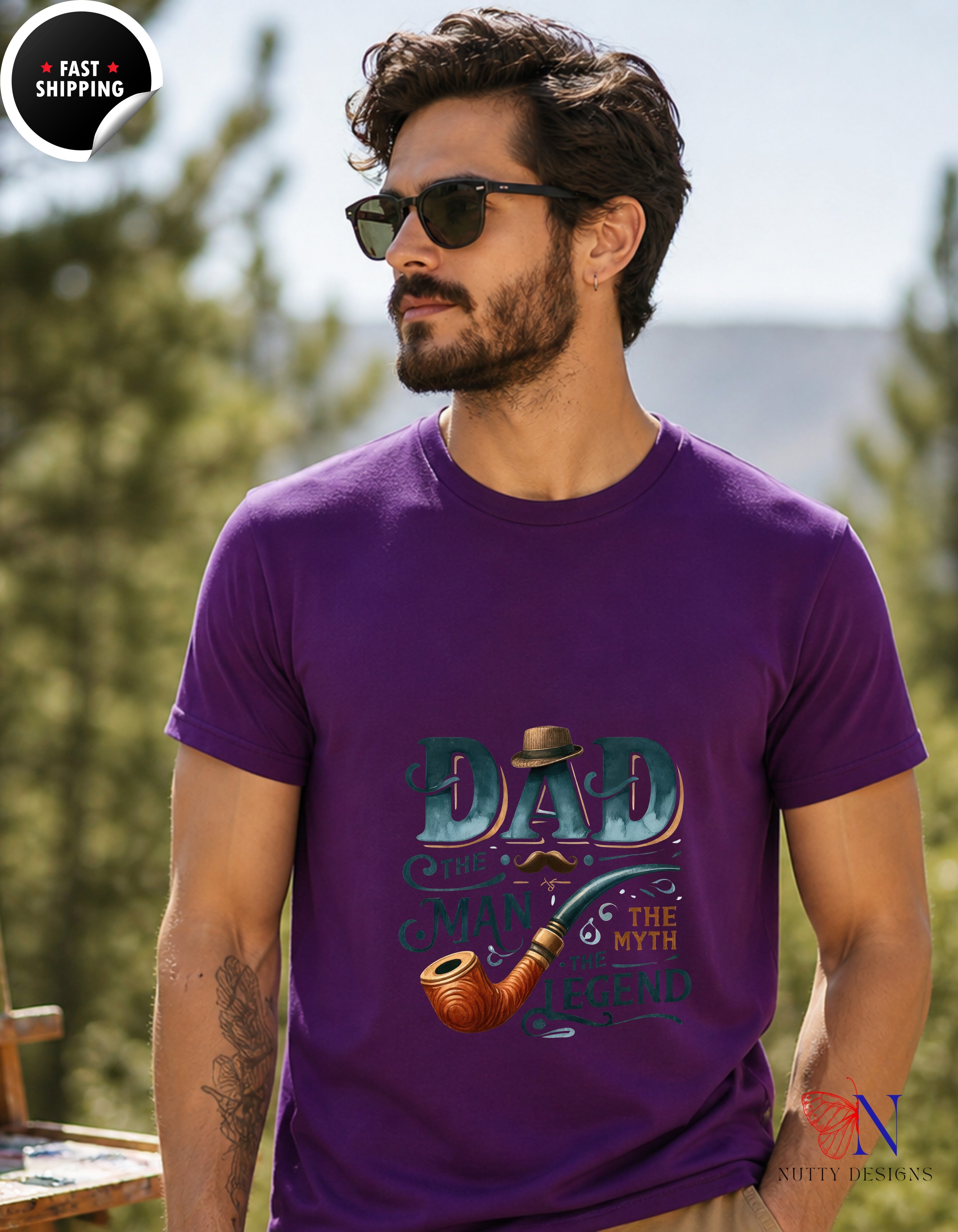 Dad The Man T-Shirt - Funny Dad Gift