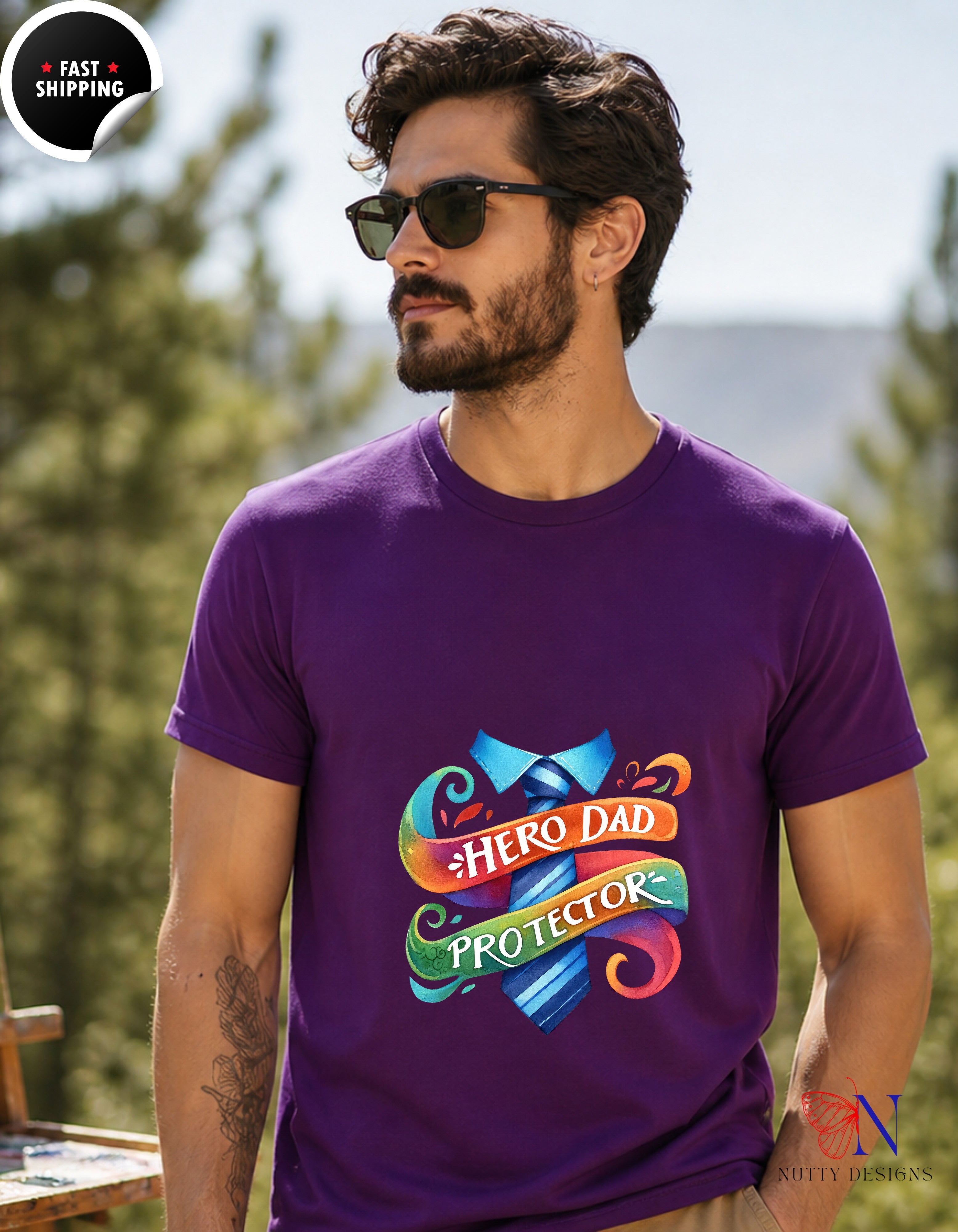 Hero Dad T-Shirt - Funny Dad Gift