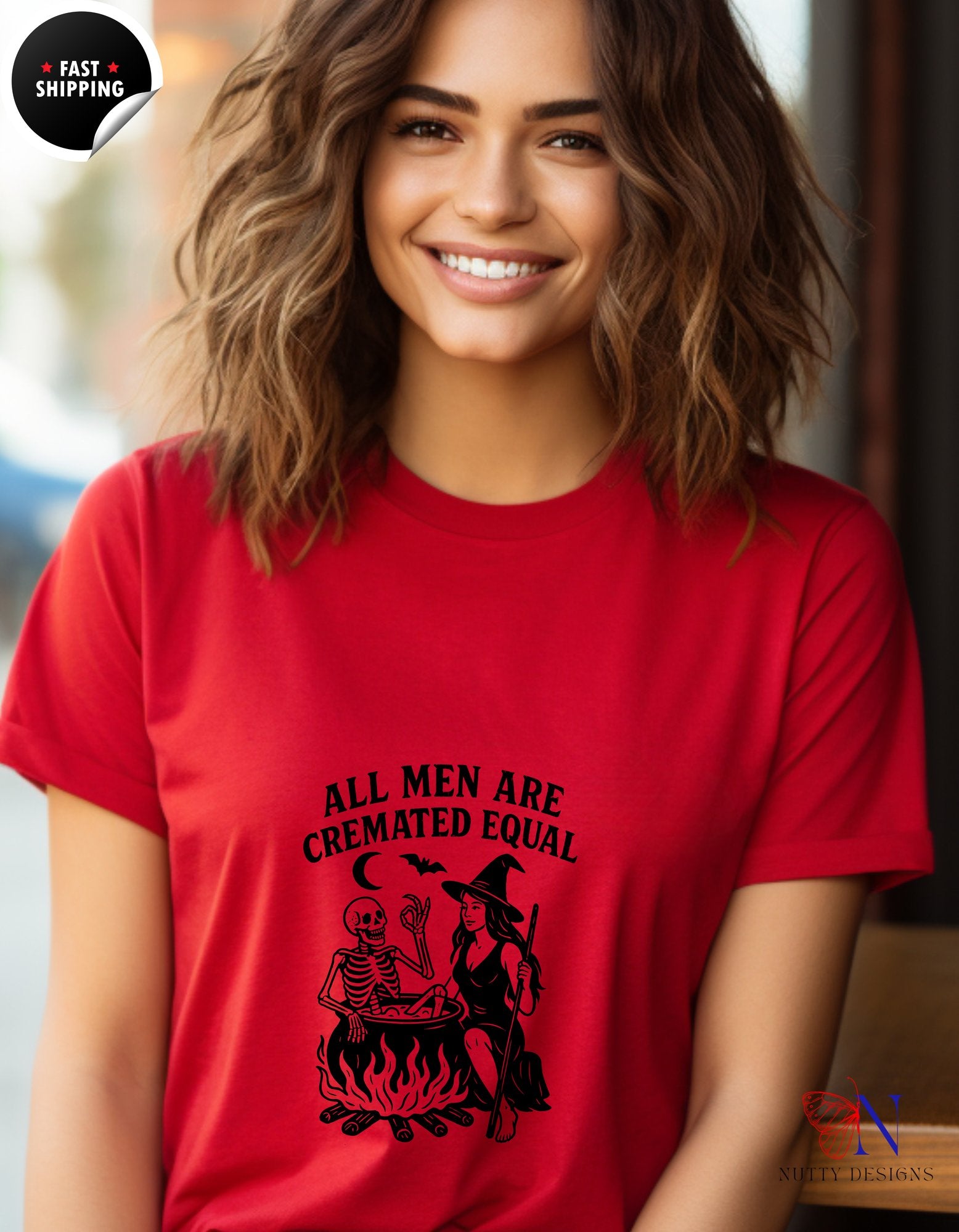 All Men Are Created Equal But Only The Finest Play Cricket | - Tees_Red W