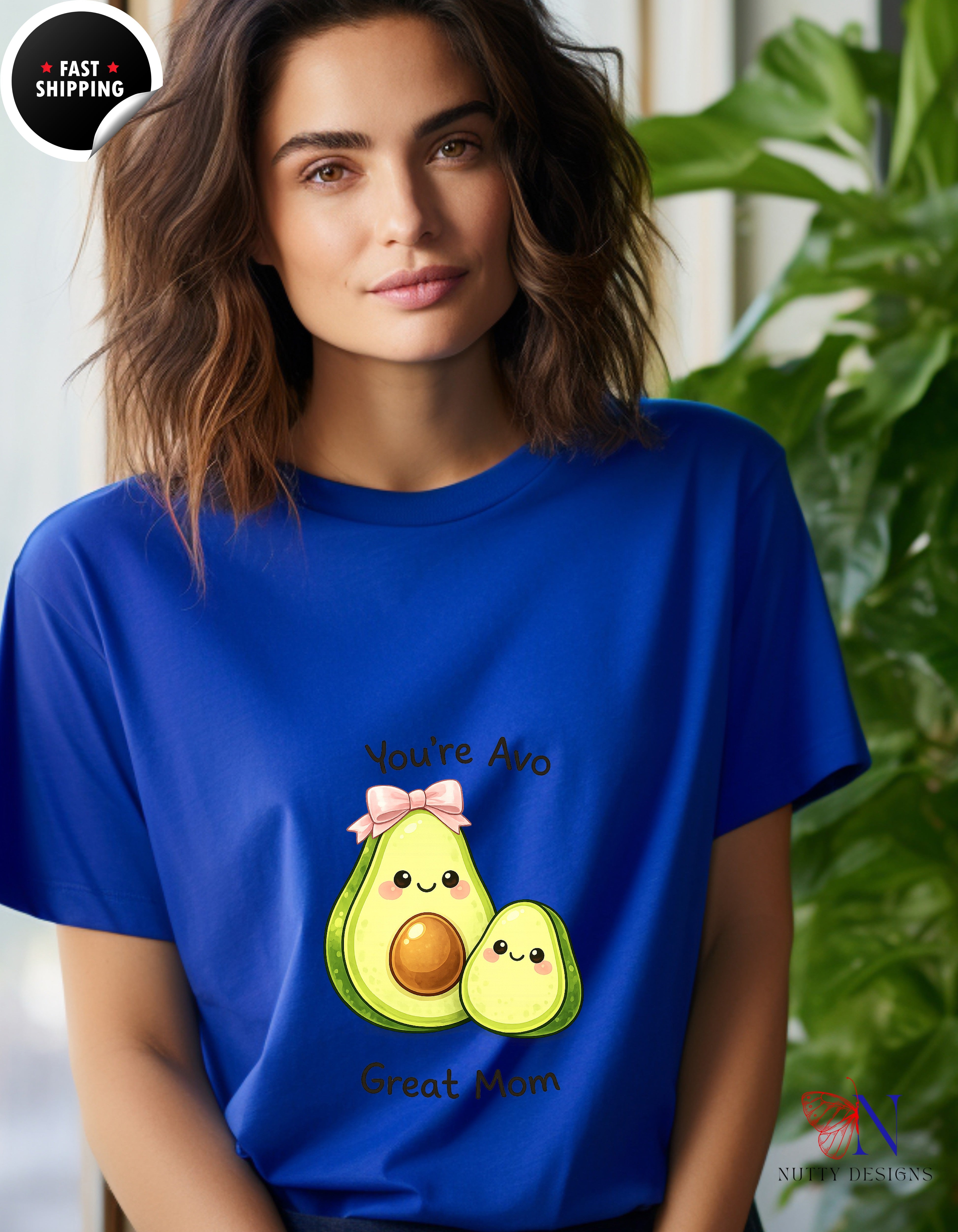 You're Avo Great Mom Avocado t-shirt lifestyle mockup - Mother's Day gift