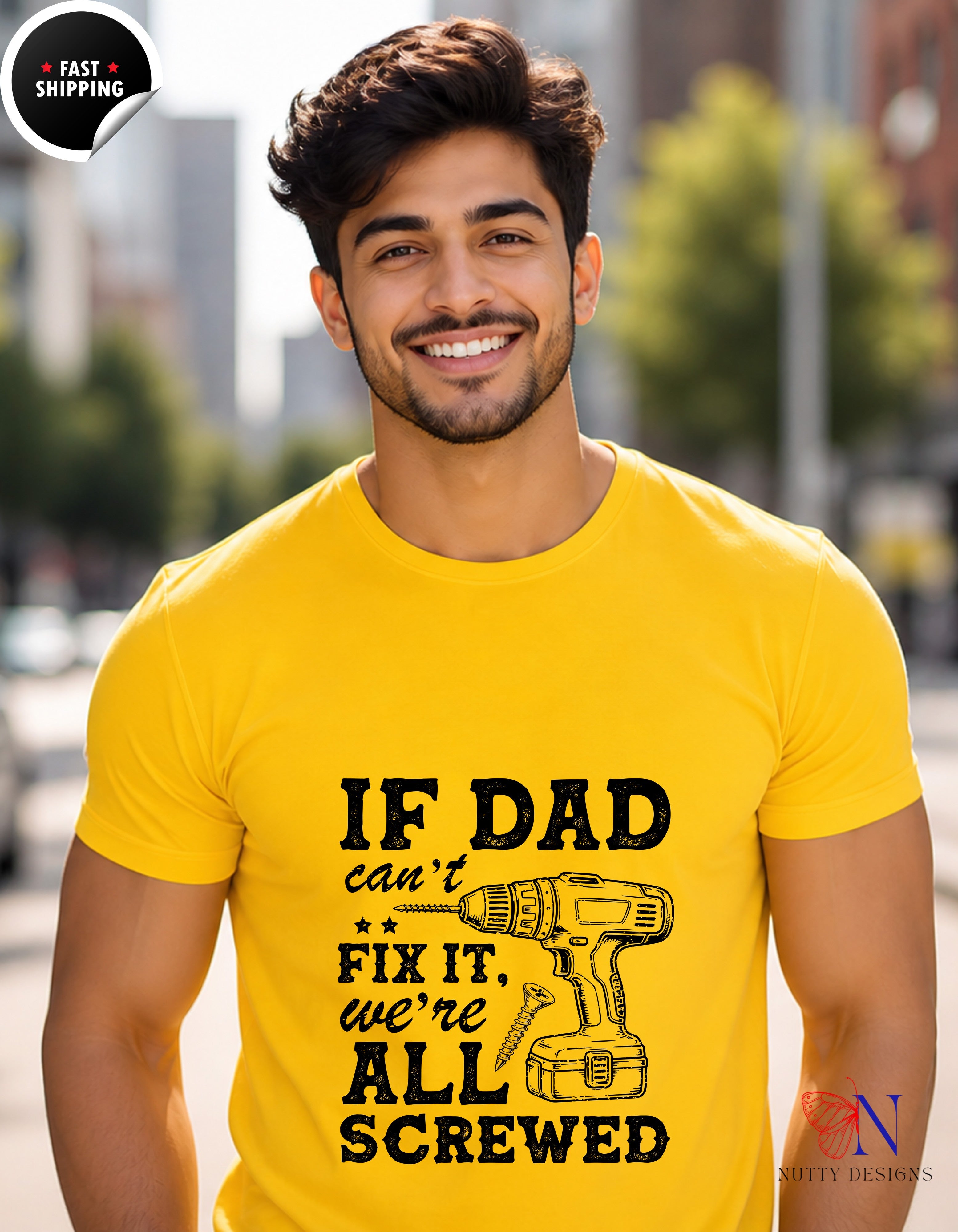 Fixer Dad T-Shirt - Funny Dad Gift
