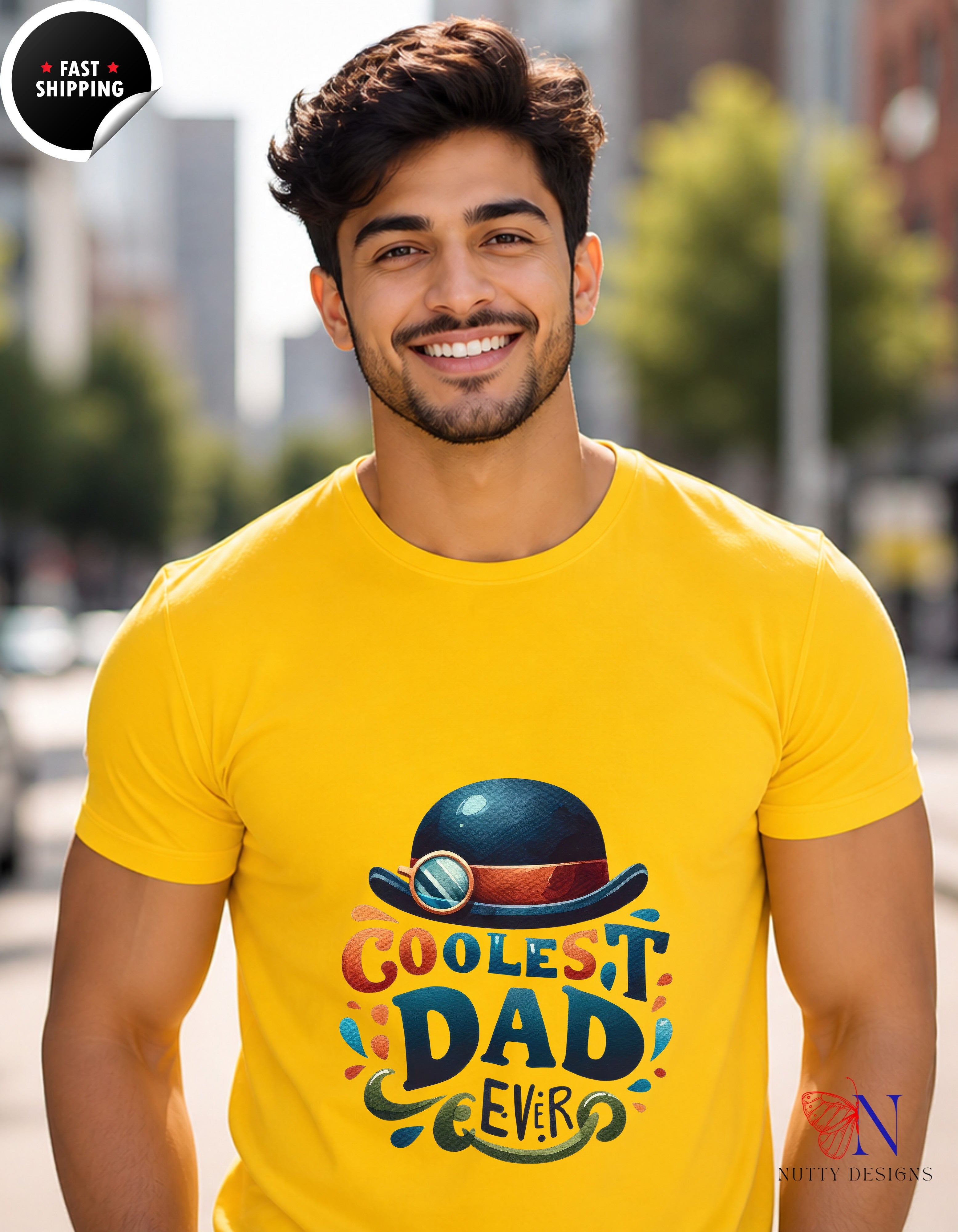 Coolest Dad T-Shirt - Funny Dad Gift