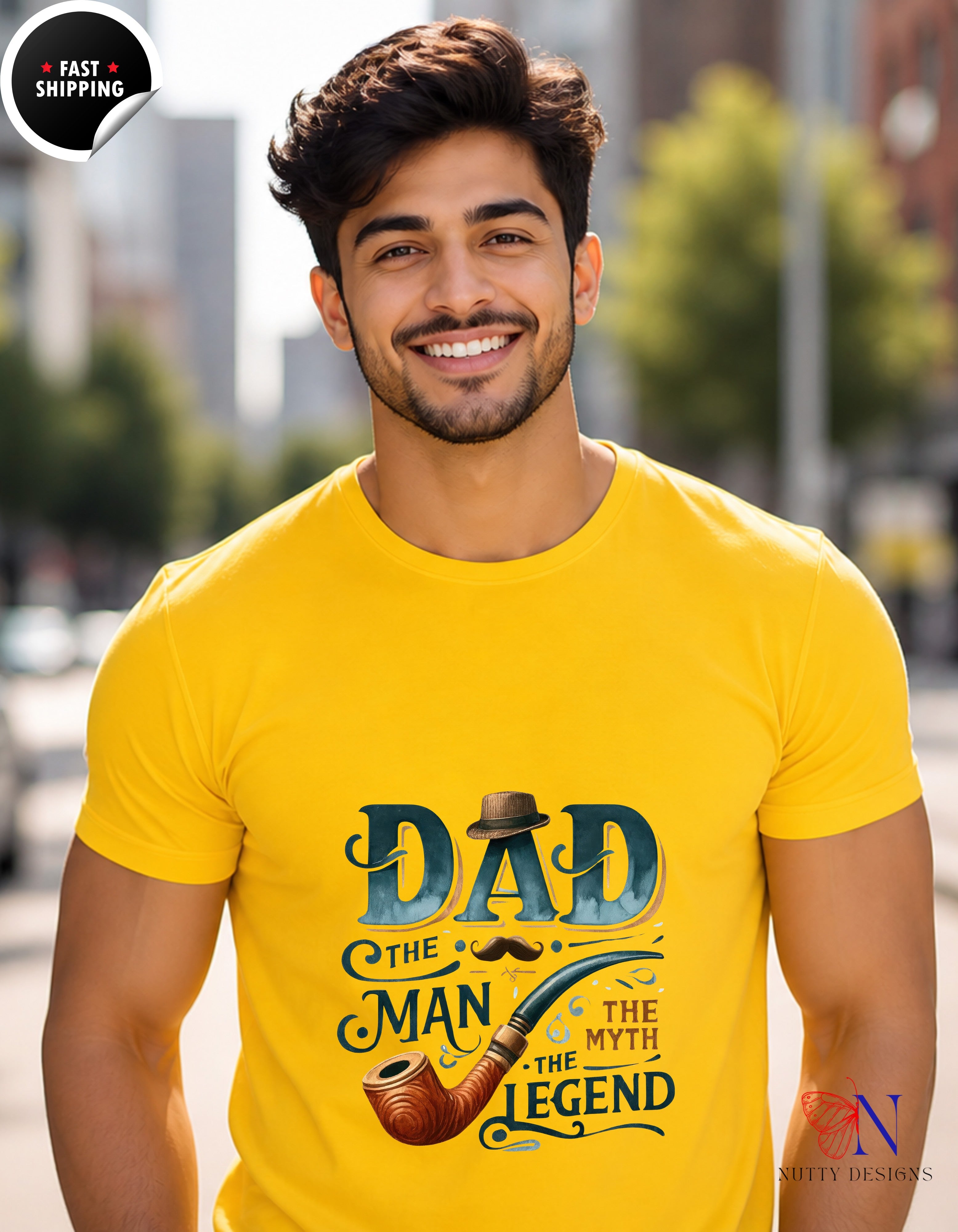Dad The Man T-Shirt - Funny Dad Gift