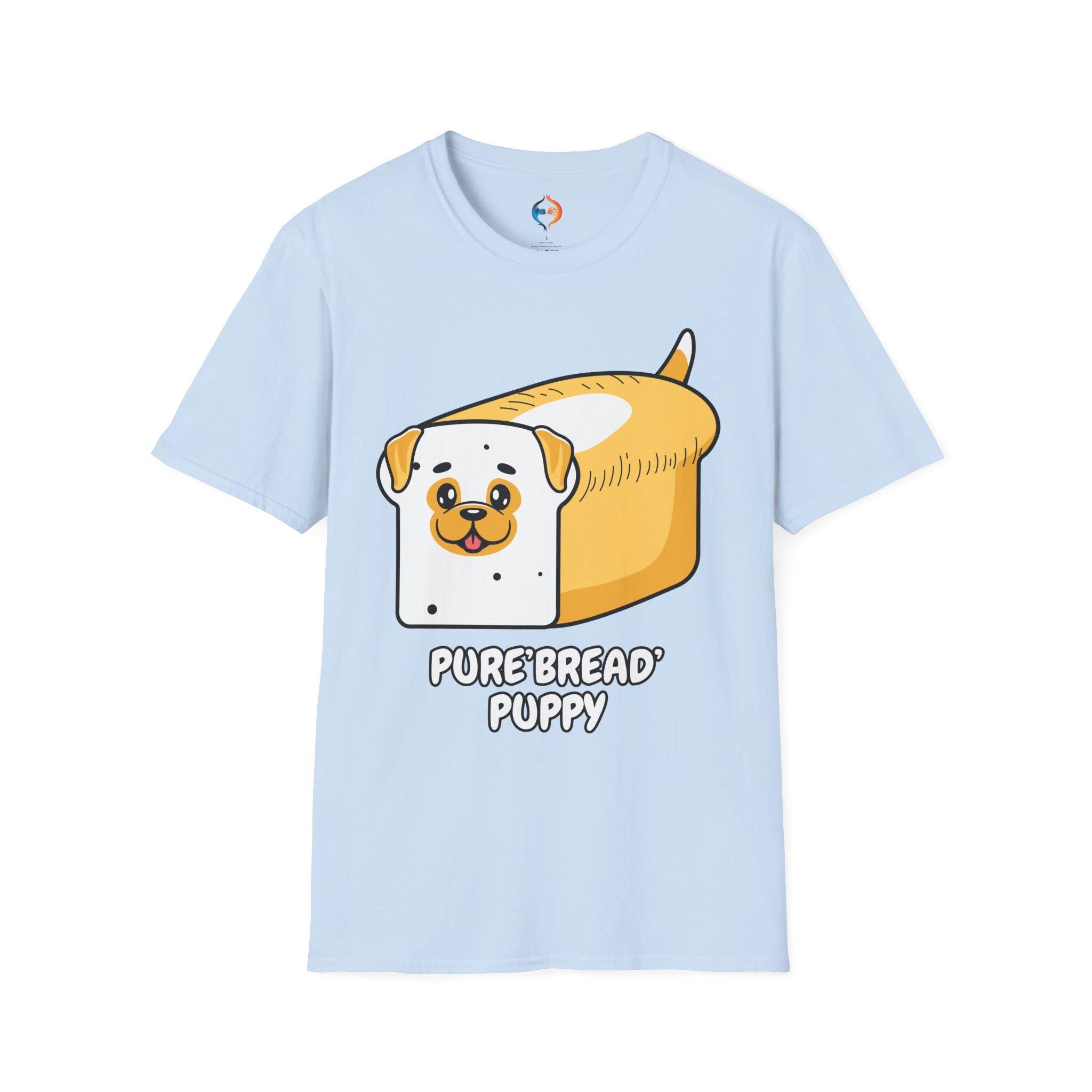 Pure 'Bread' Puppy Funny T-Shirt | Cute Dog Lover Tee | Gift for Dog Owners & Pet Lovers | Unique Animal Humor Apparel, gift under 20