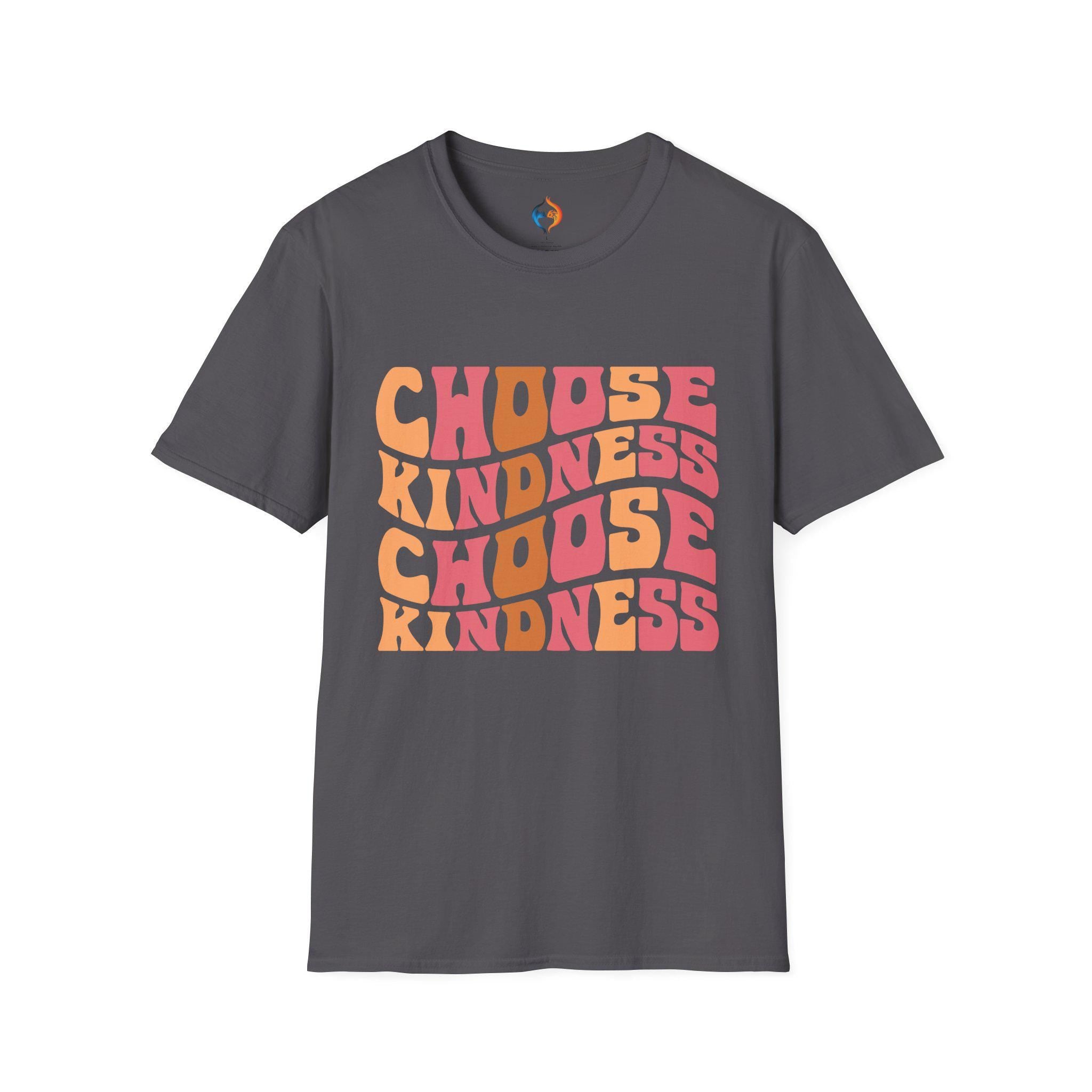 Choose Kindness Groovy T-shirt | Positive Motivational Tee for Uplifting Vibes & Everyday Inspiration
