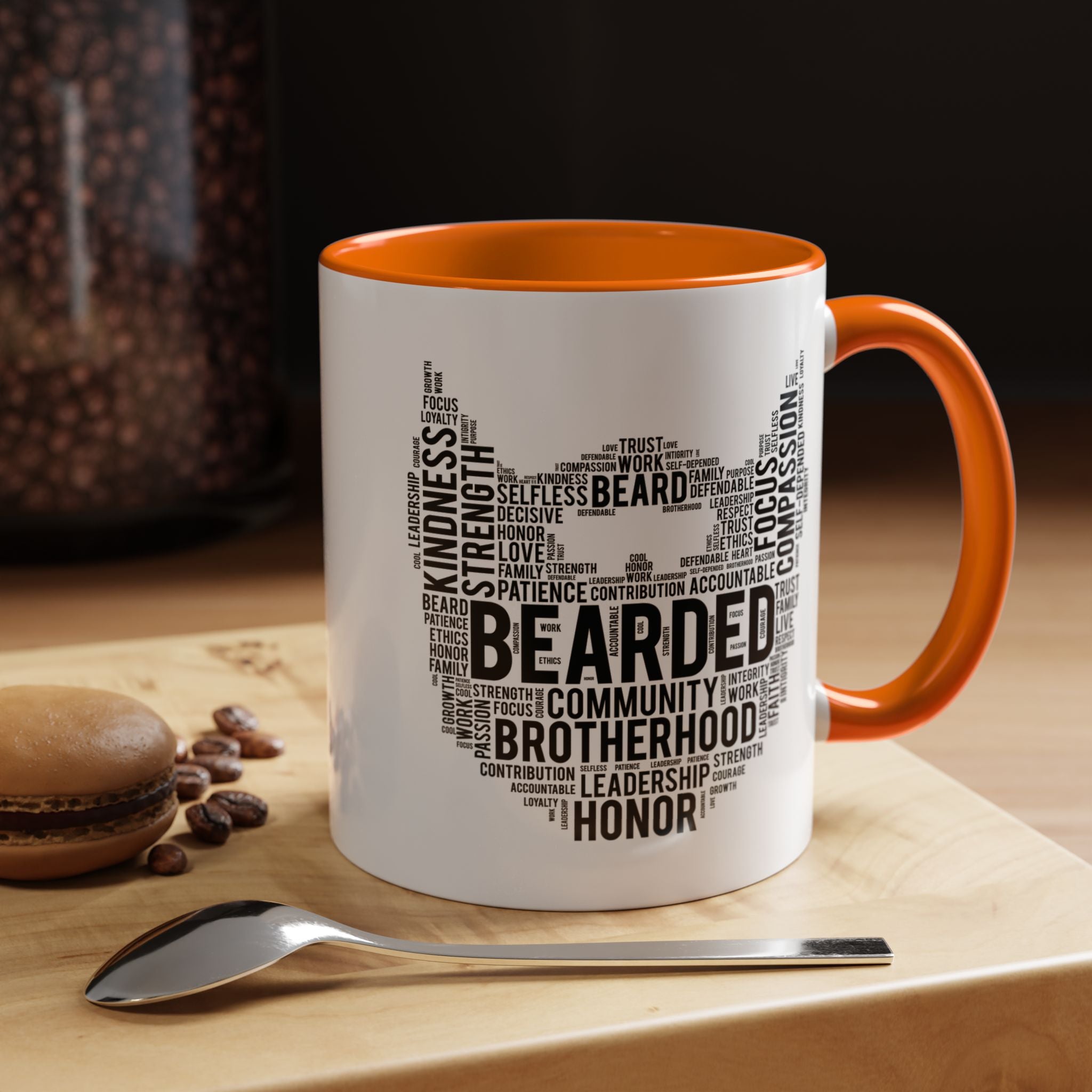 Bearded Funny Coffee Mug, Sarcastic Tea Cup, Unique Gift Idea