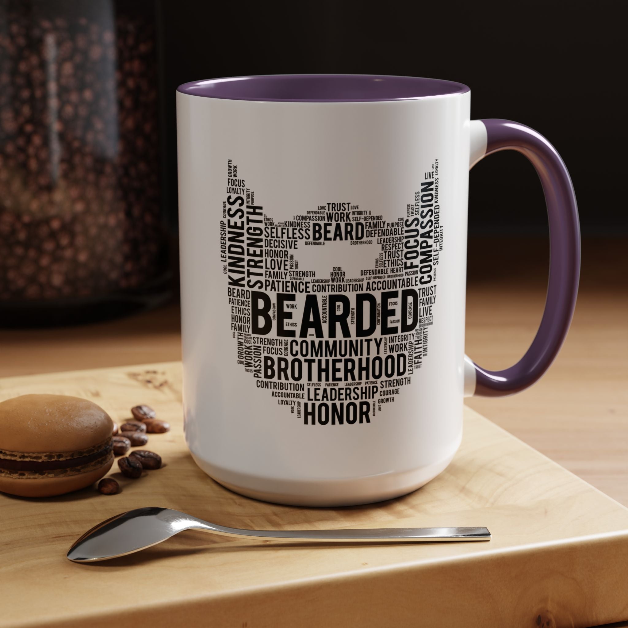 Bearded Funny Coffee Mug, Sarcastic Tea Cup, Unique Gift Idea