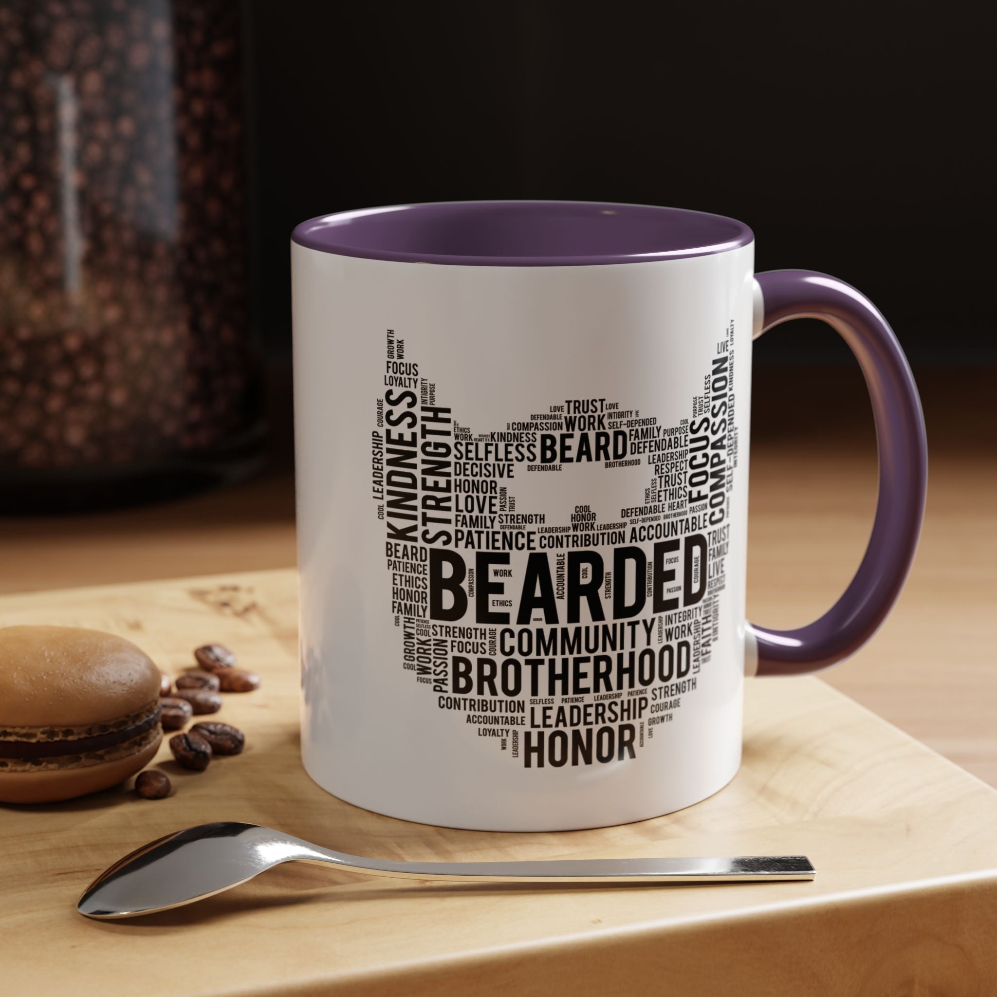 Bearded Funny Coffee Mug, Sarcastic Tea Cup, Unique Gift Idea