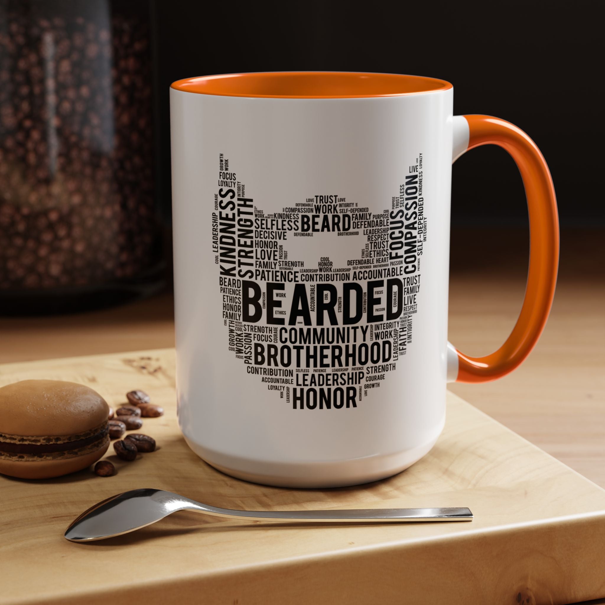 Bearded Funny Coffee Mug, Sarcastic Tea Cup, Unique Gift Idea