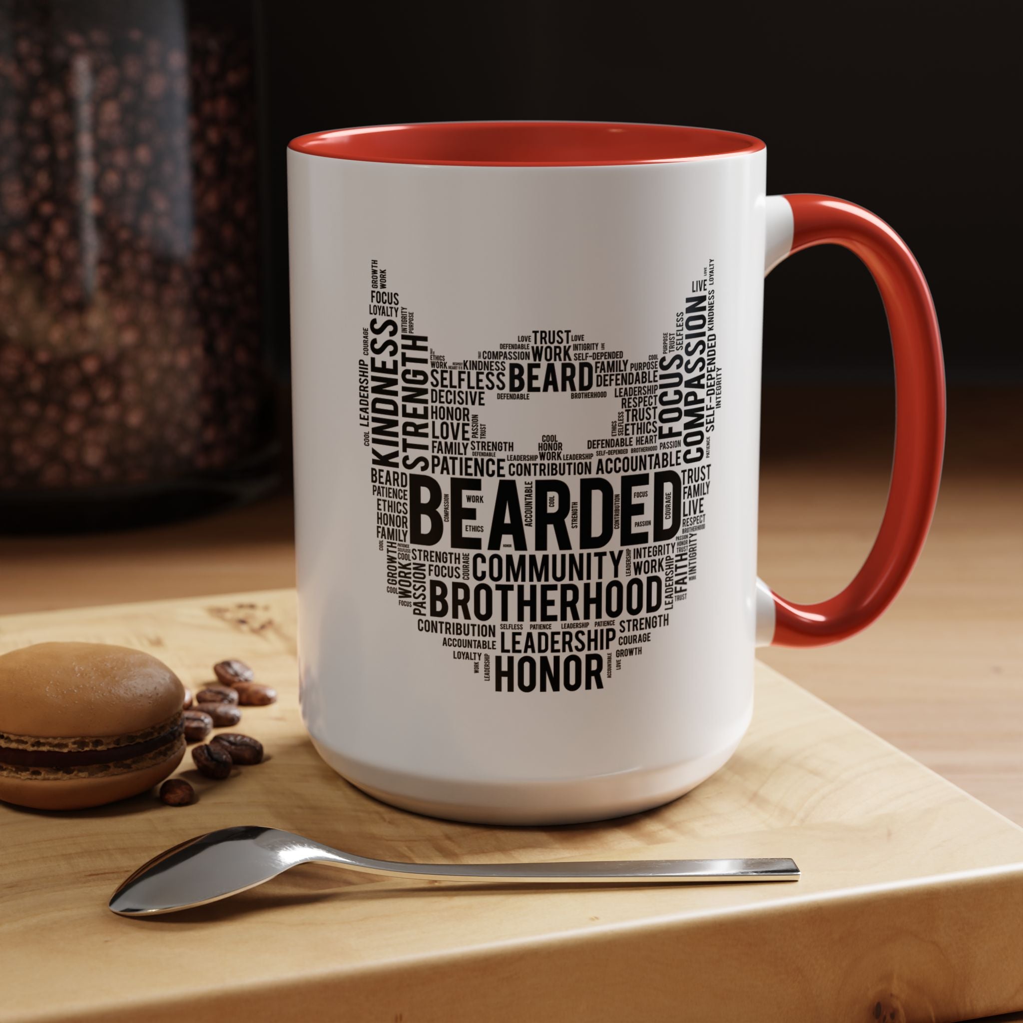 Bearded Funny Coffee Mug, Sarcastic Tea Cup, Unique Gift Idea