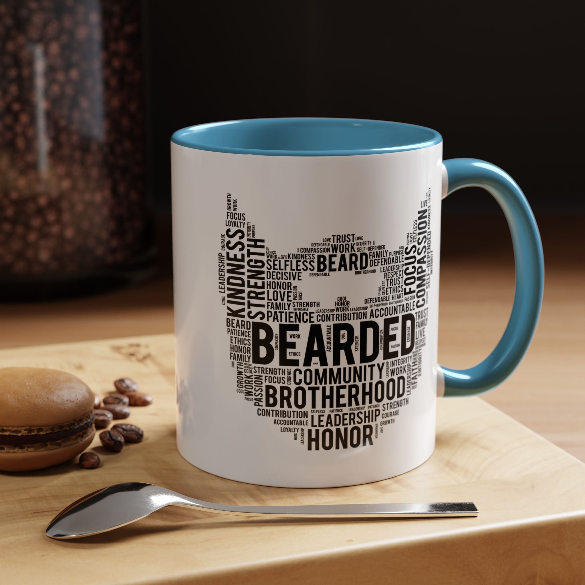 Bearded Funny Coffee Mug, Sarcastic Tea Cup, Unique Gift Idea