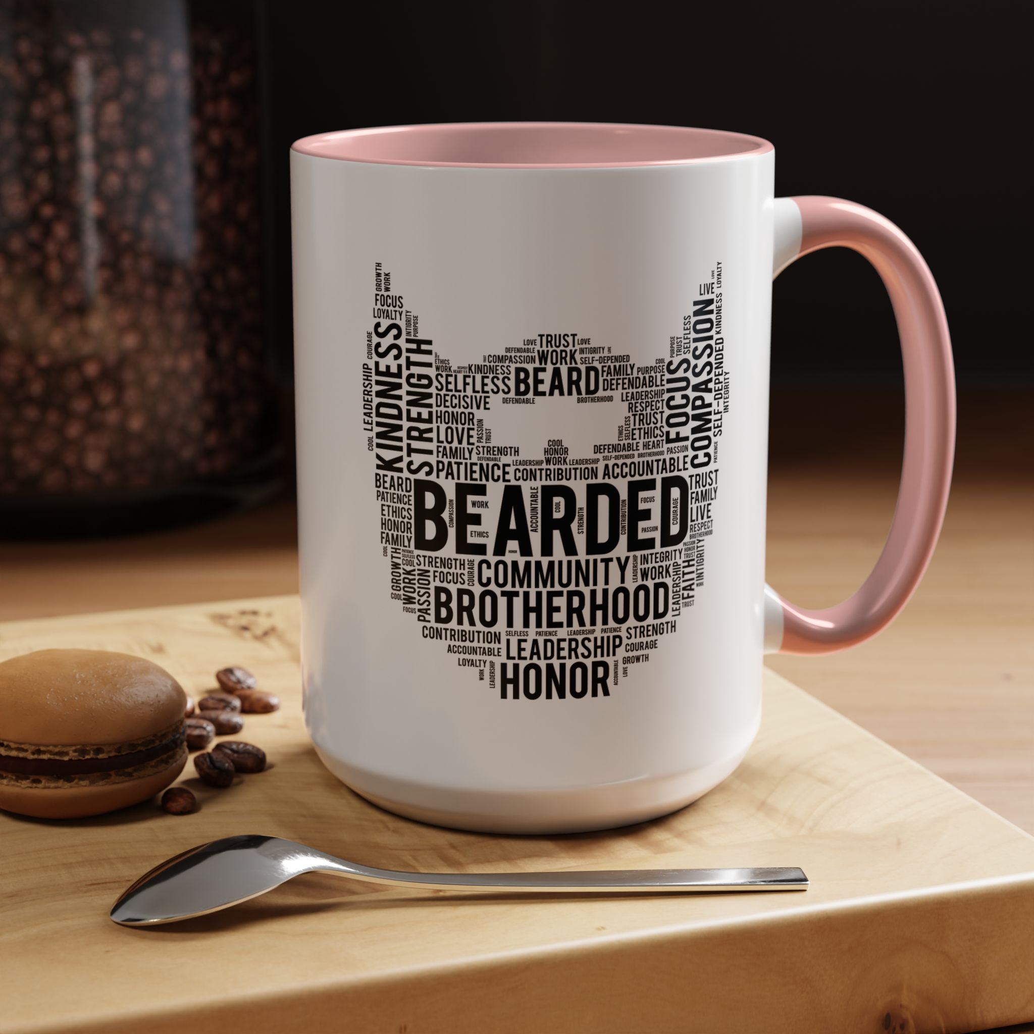 Bearded Funny Coffee Mug, Sarcastic Tea Cup, Unique Gift Idea