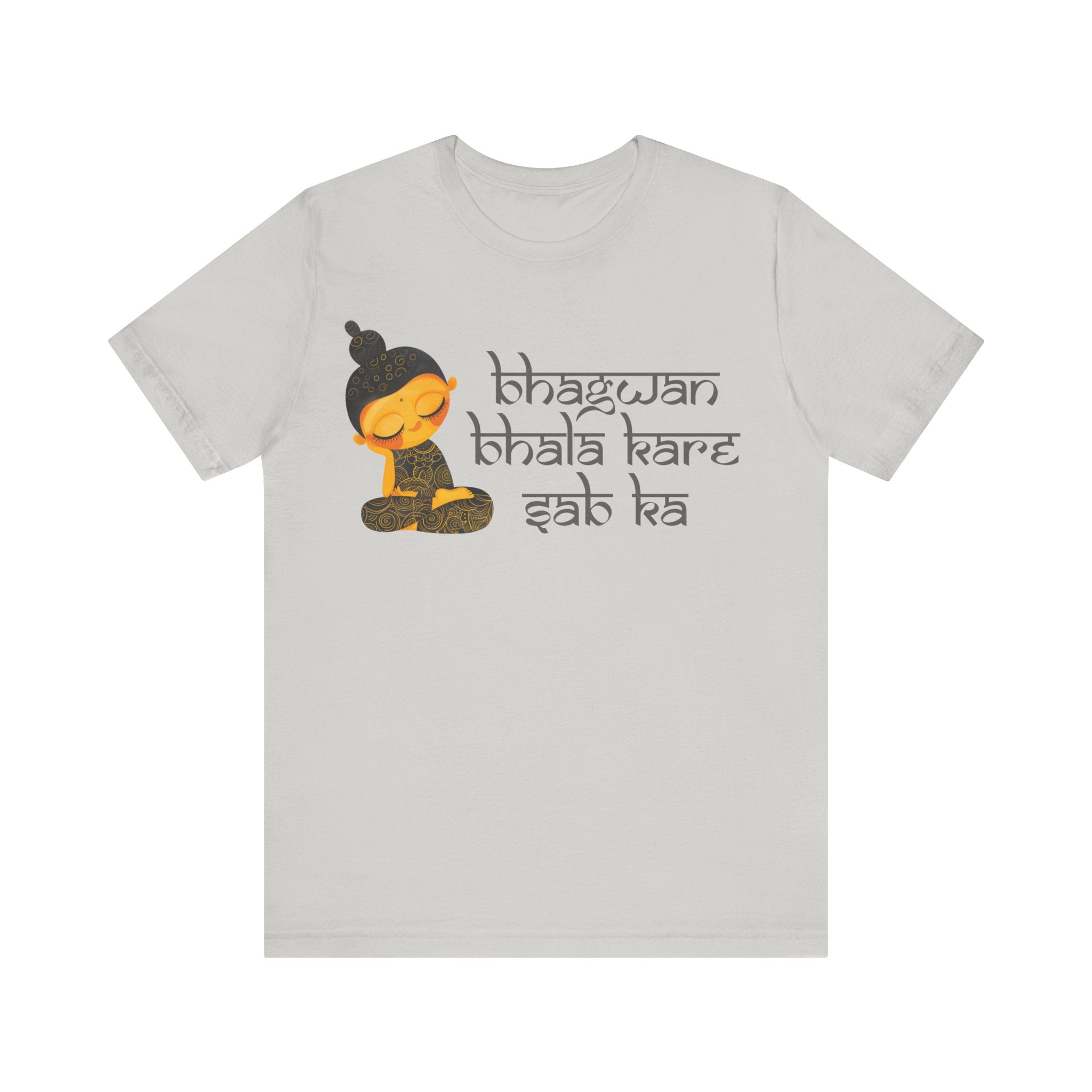 Bhagwan Bhala Kare Sab Ka Desi Jersey Short Sleeve Personalized Fun...