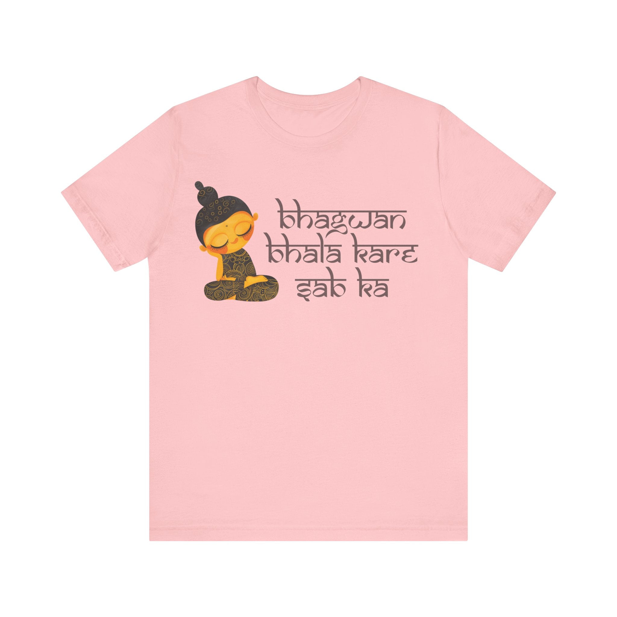 Bhagwan Bhala Kare Sab Ka Desi Jersey Short Sleeve Personalized Fun...