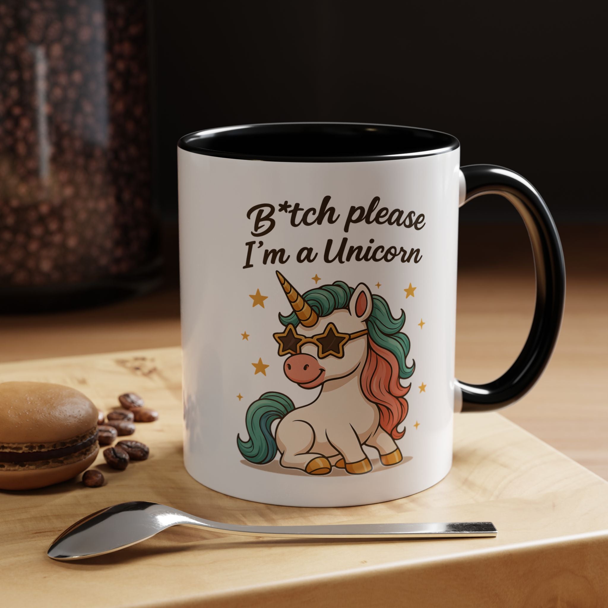Bitch Please I m a Unicorn | Funny Coffee Mug, Sarcastic Tea Cup, Unique Gift Idea