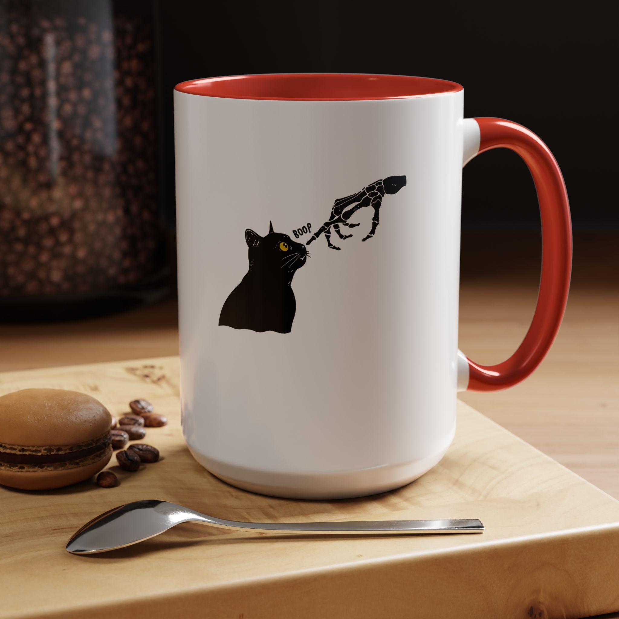 Boop | Funny Coffee Mug, Sarcastic Tea Cup, Unique Gift Idea