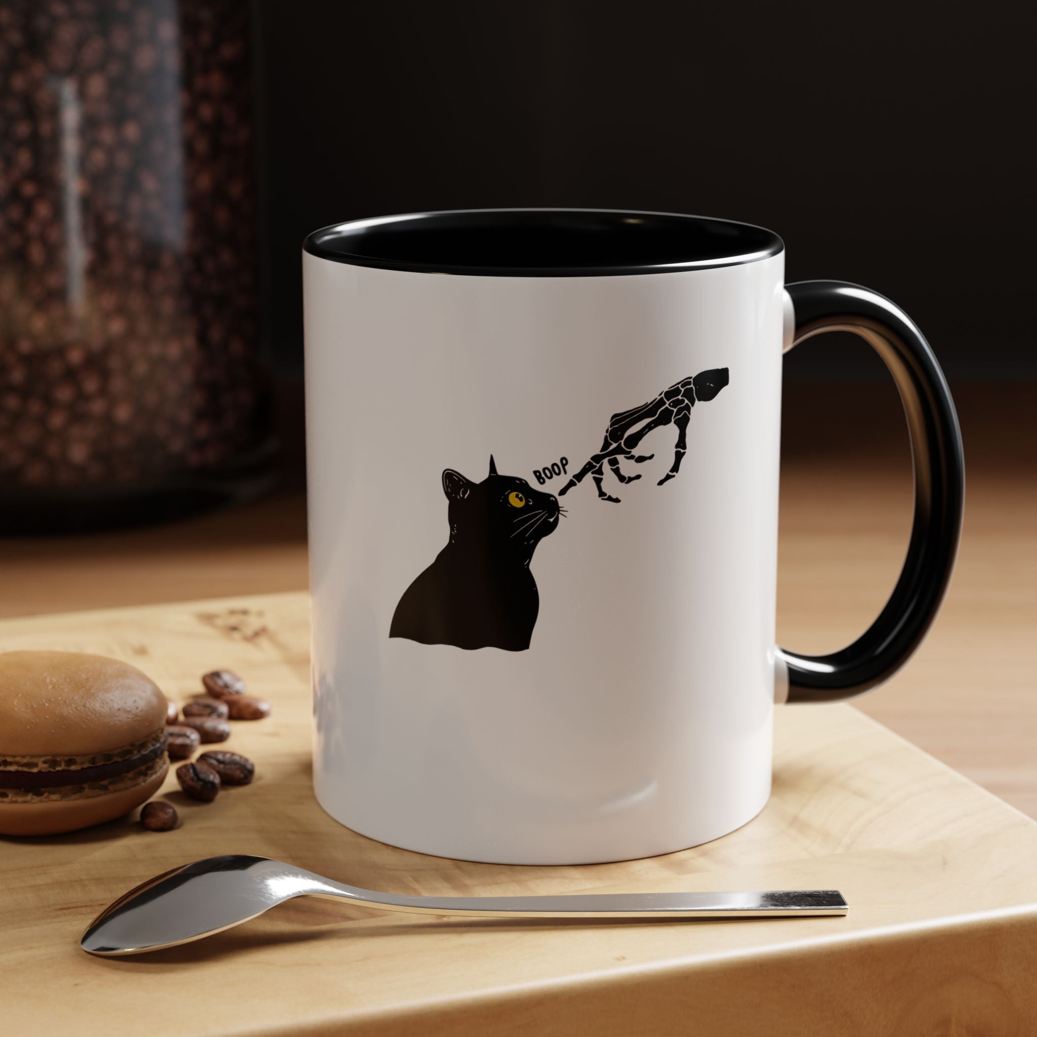 Boop | Funny Coffee Mug, Sarcastic Tea Cup, Unique Gift Idea