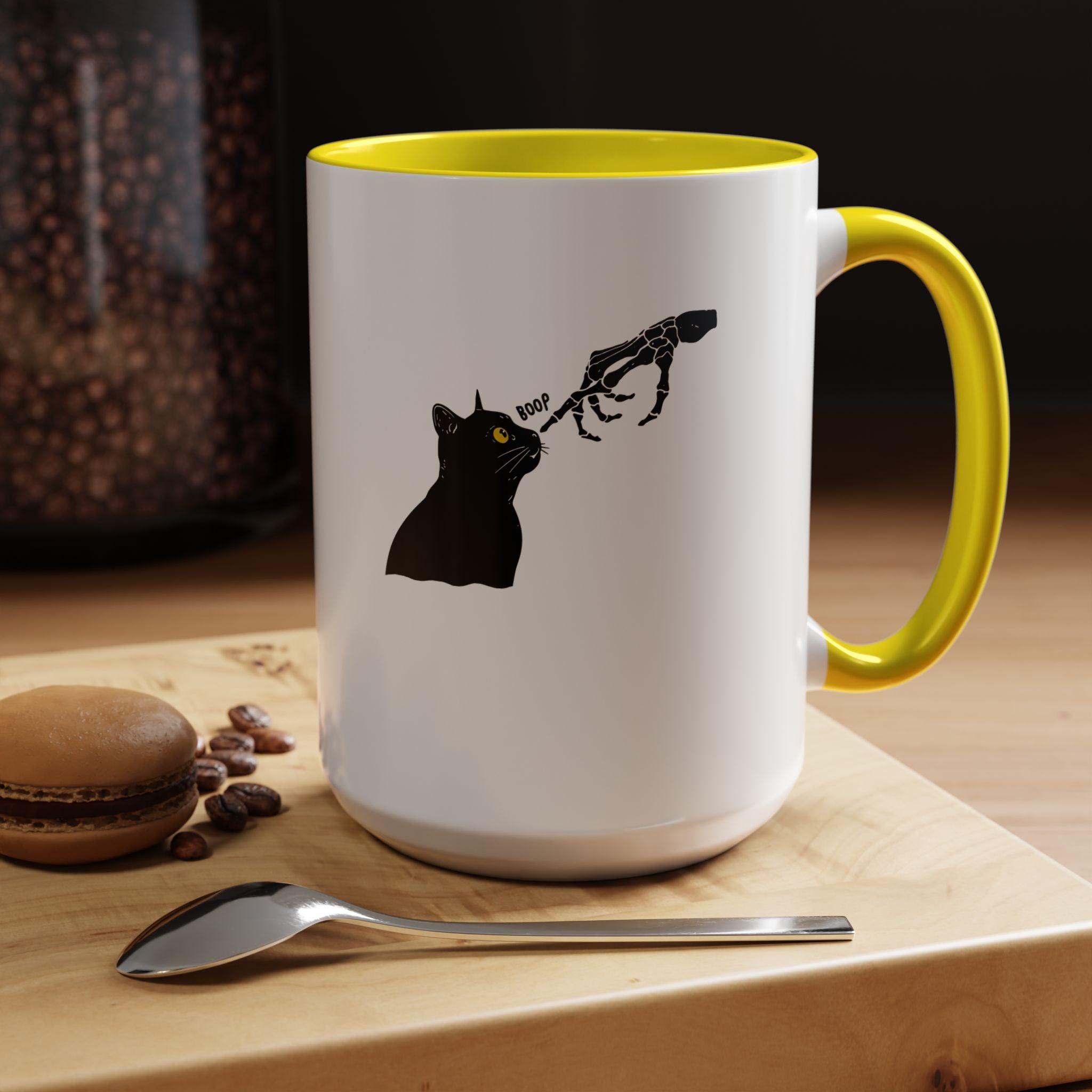 Boop | Funny Coffee Mug, Sarcastic Tea Cup, Unique Gift Idea