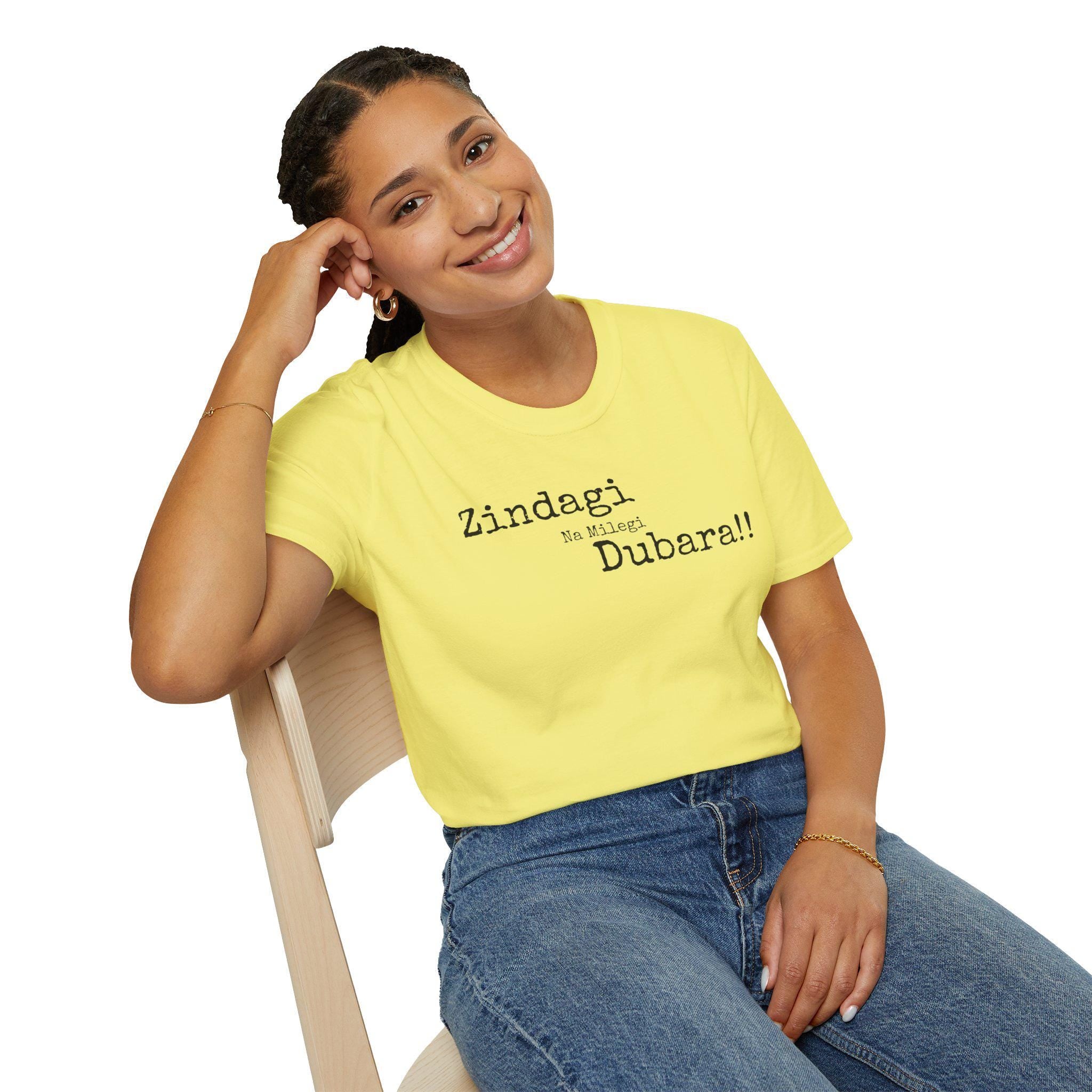 Zindagi Na Milegi Dubara Desi Him Her Quirky Indian Graphic Ideal P...