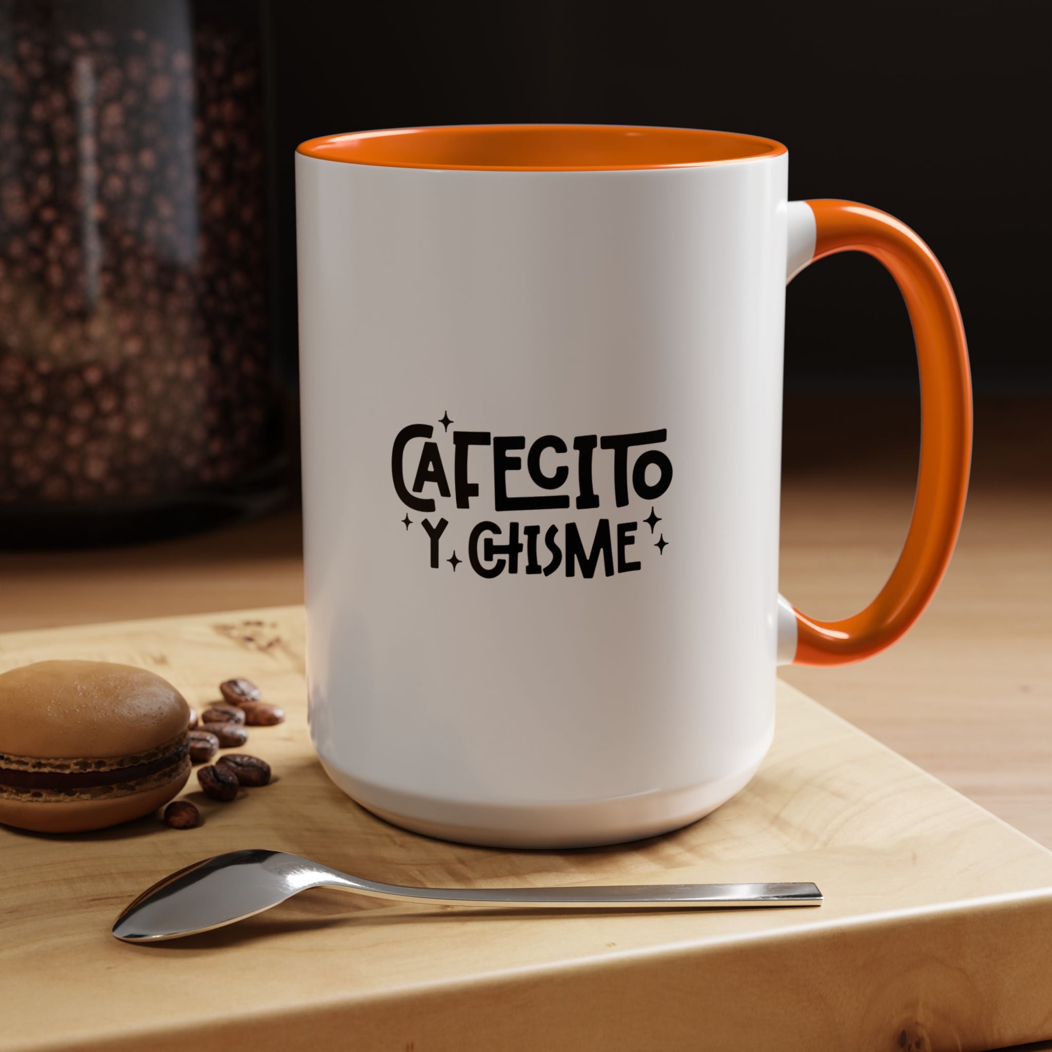 Cafecito y Chisme | Funny Coffee Mug, Sarcastic Tea Cup, Unique Gift Idea