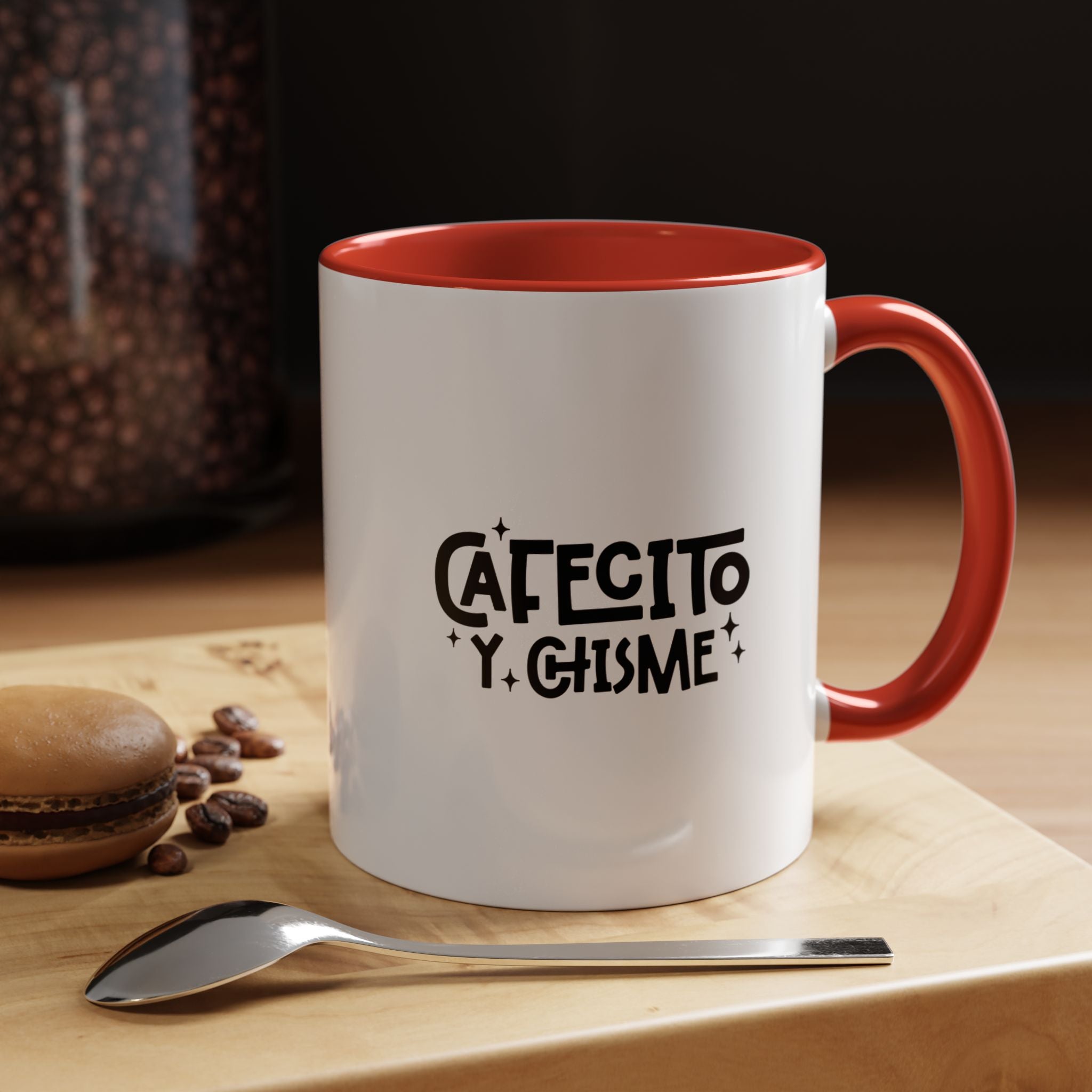 Cafecito y Chisme | Funny Coffee Mug, Sarcastic Tea Cup, Unique Gift Idea