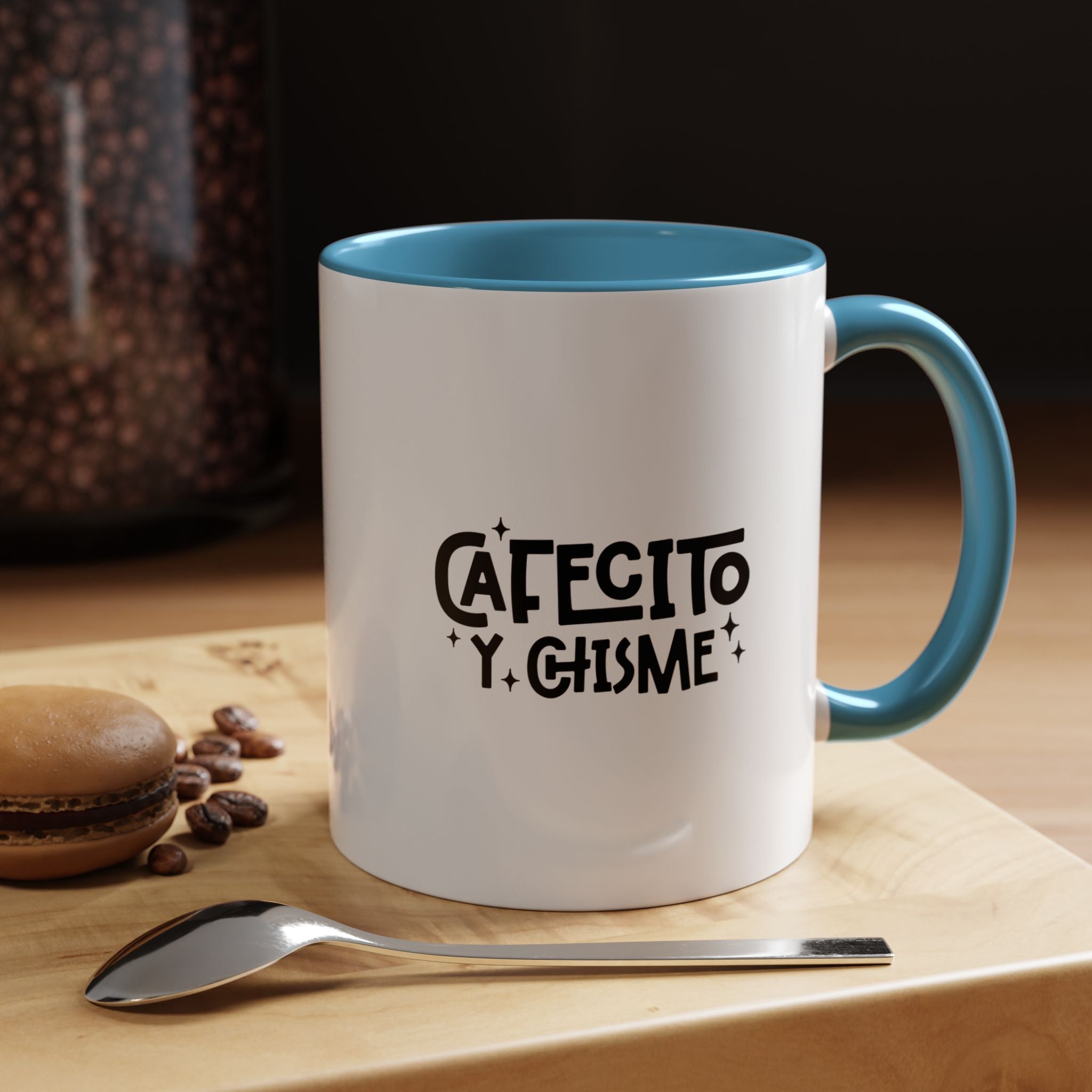 Cafecito y Chisme | Funny Coffee Mug, Sarcastic Tea Cup, Unique Gift Idea
