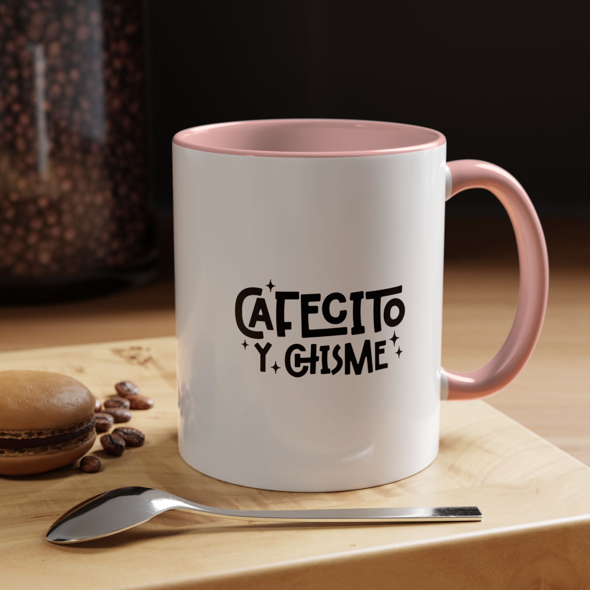 Cafecito y Chisme | Funny Coffee Mug, Sarcastic Tea Cup, Unique Gift Idea