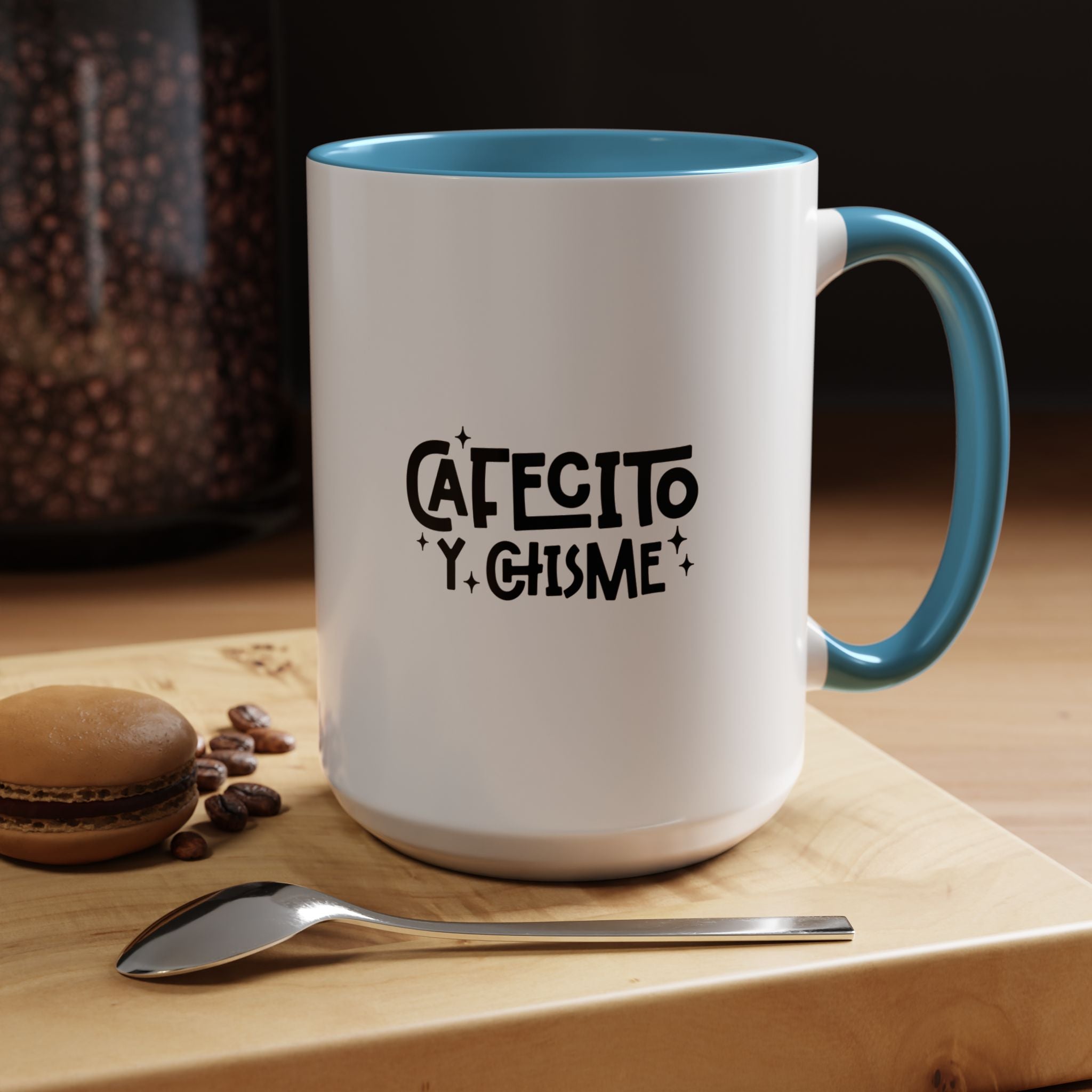 Cafecito y Chisme | Funny Coffee Mug, Sarcastic Tea Cup, Unique Gift Idea