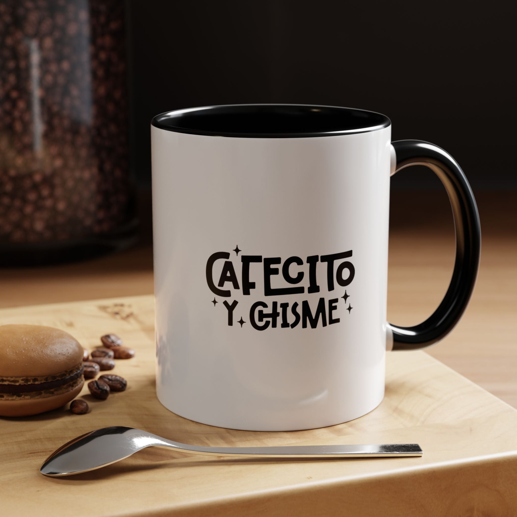 Cafecito y Chisme | Funny Coffee Mug, Sarcastic Tea Cup, Unique Gift Idea