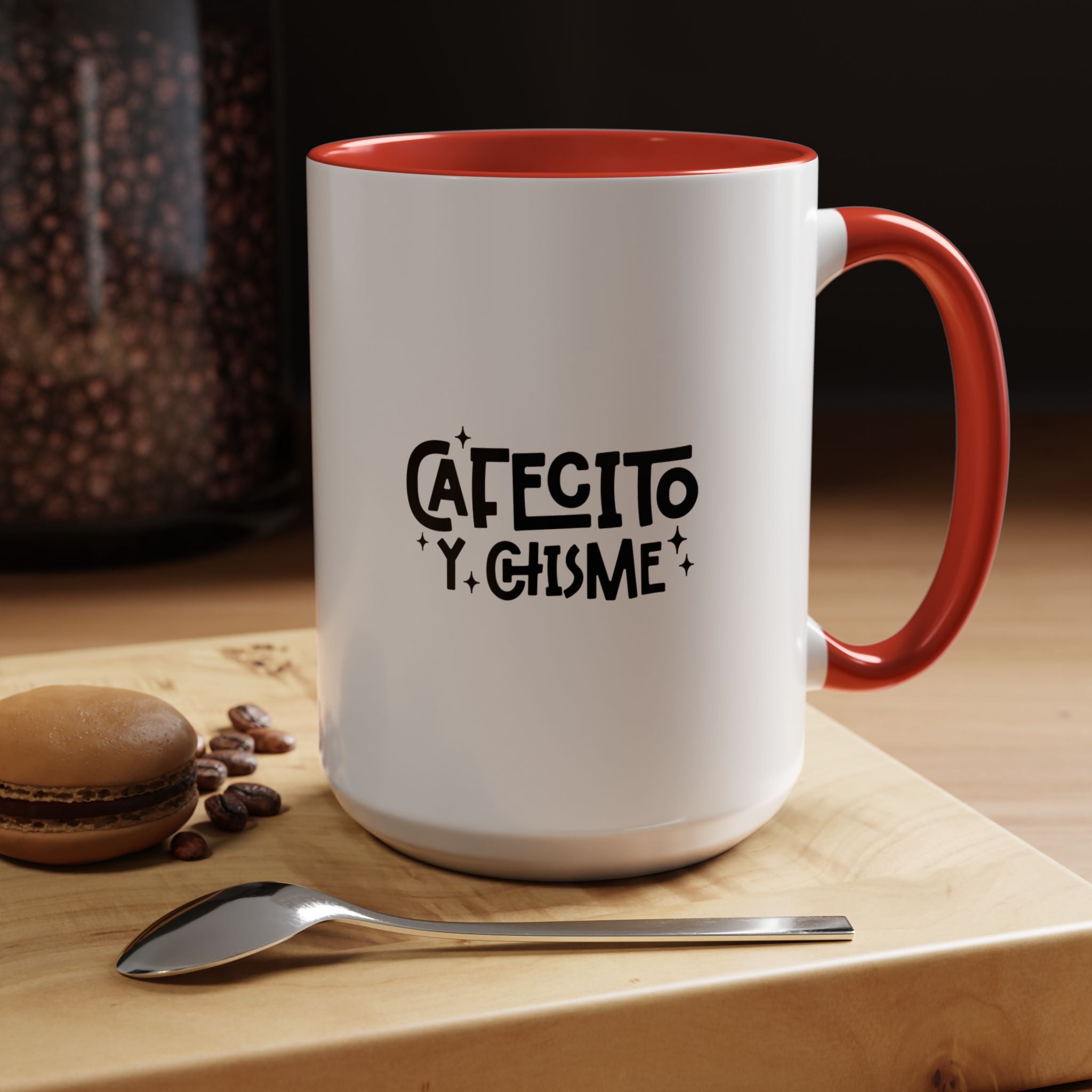 Cafecito y Chisme | Funny Coffee Mug, Sarcastic Tea Cup, Unique Gift Idea