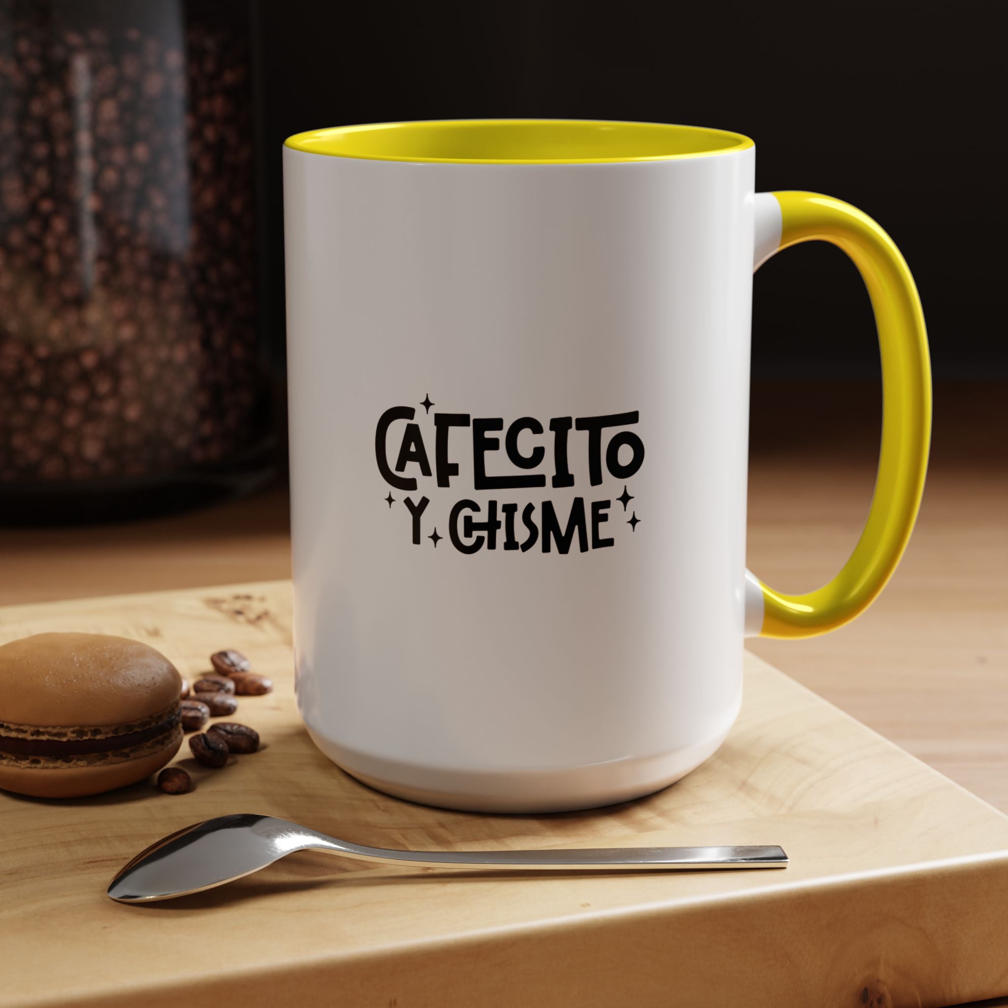 Cafecito y Chisme | Funny Coffee Mug, Sarcastic Tea Cup, Unique Gift Idea
