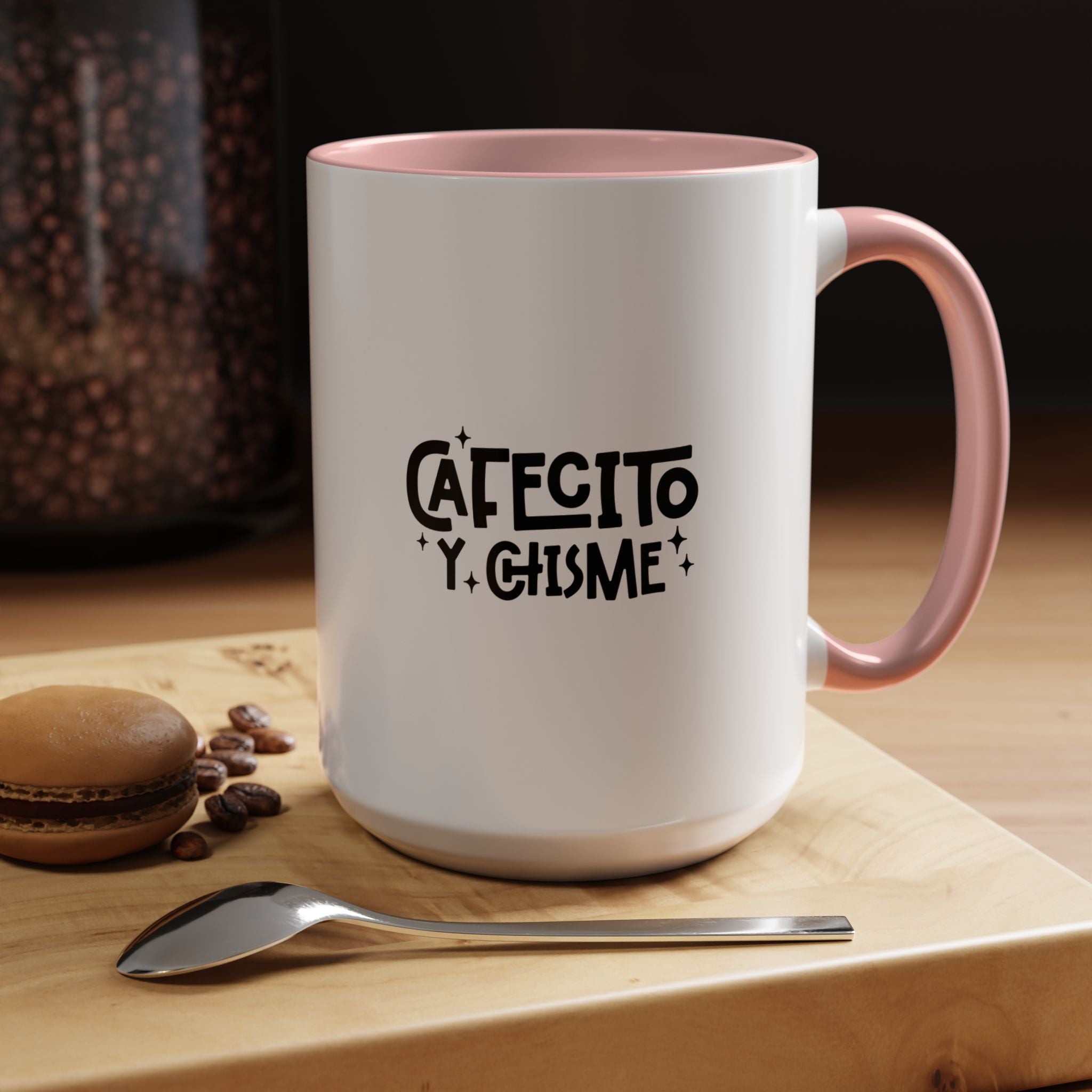 Cafecito y Chisme | Funny Coffee Mug, Sarcastic Tea Cup, Unique Gift Idea