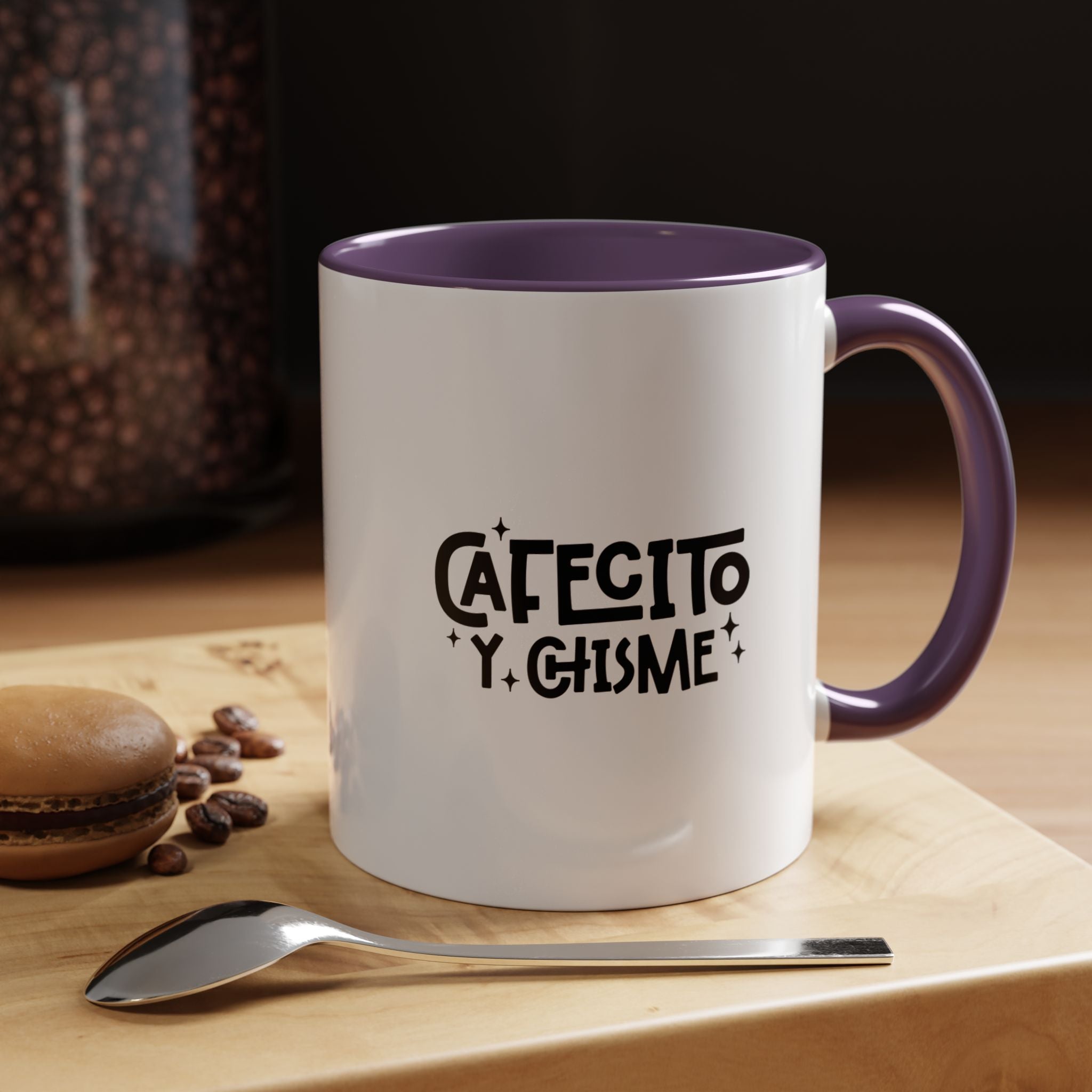 Cafecito y Chisme | Funny Coffee Mug, Sarcastic Tea Cup, Unique Gift Idea
