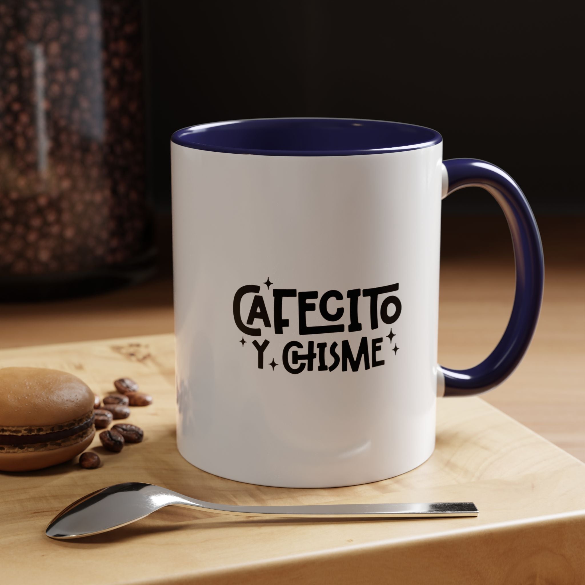 Cafecito y Chisme | Funny Coffee Mug, Sarcastic Tea Cup, Unique Gift Idea
