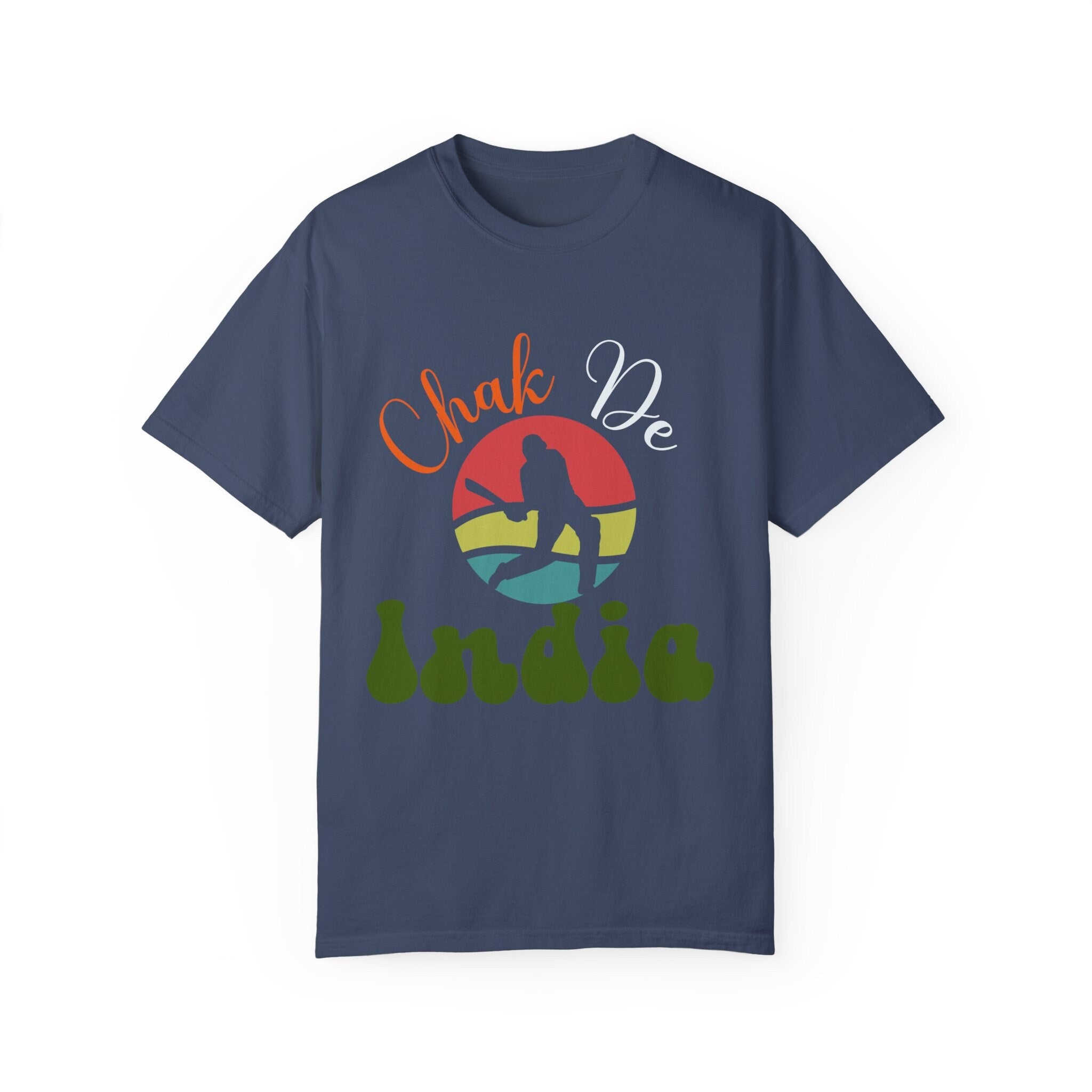 Chak De India Unique Desi Cricket Lover Ipl T20 World Tees Personal...