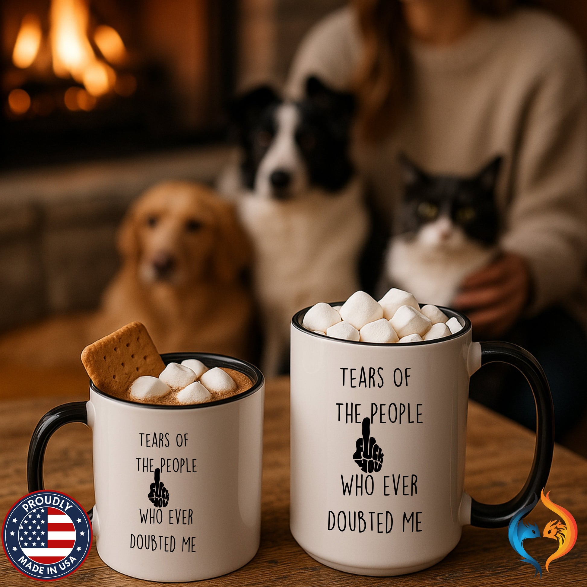Sarcastic Coffee Mug - Tears of the People Who Ever Doubted Me — view 26 — alternate clean view