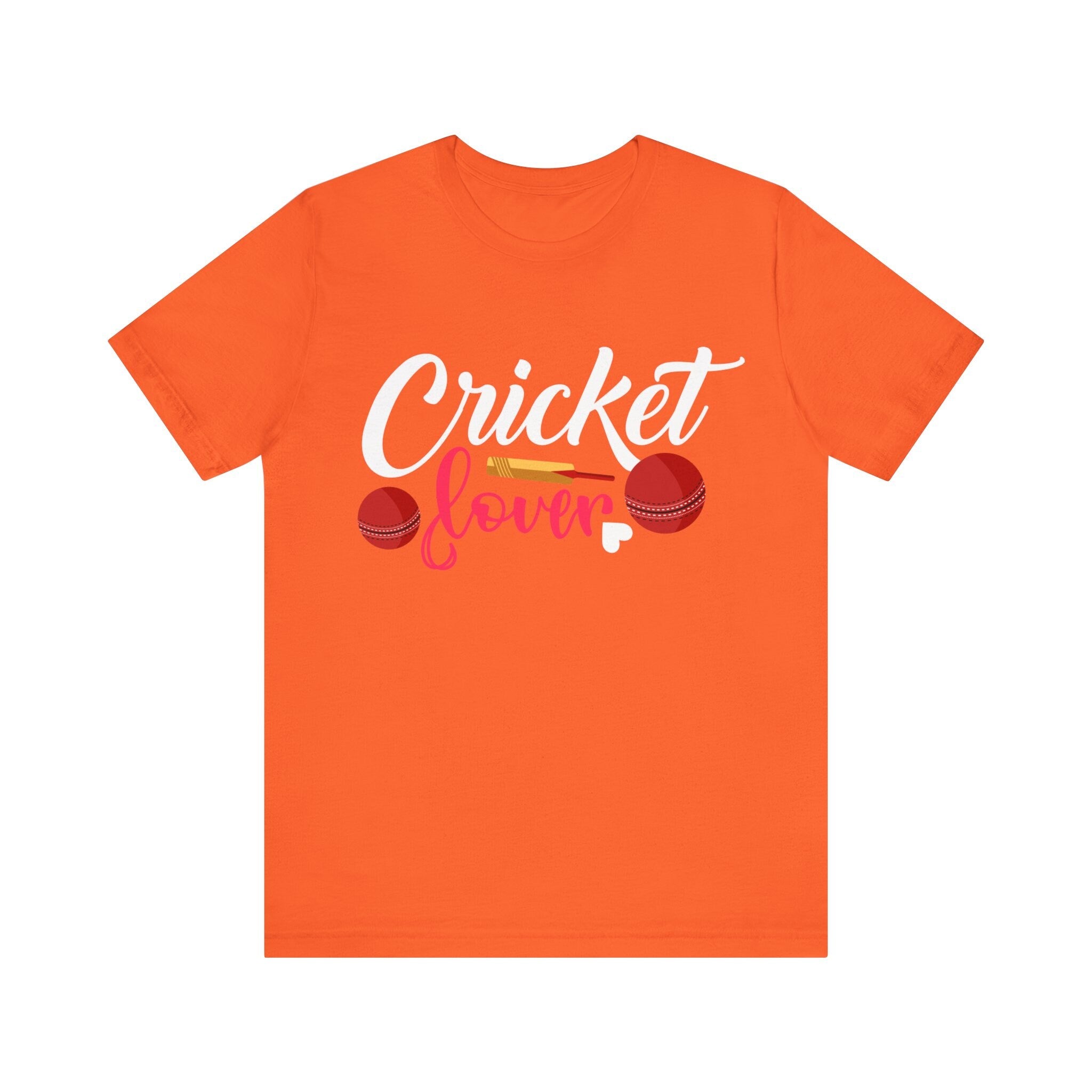 Cricket Lover Unique  fashion cricket lover gift tshirt ideas, IPL/T20 world cup  Jersey Short Sleeve Tee
