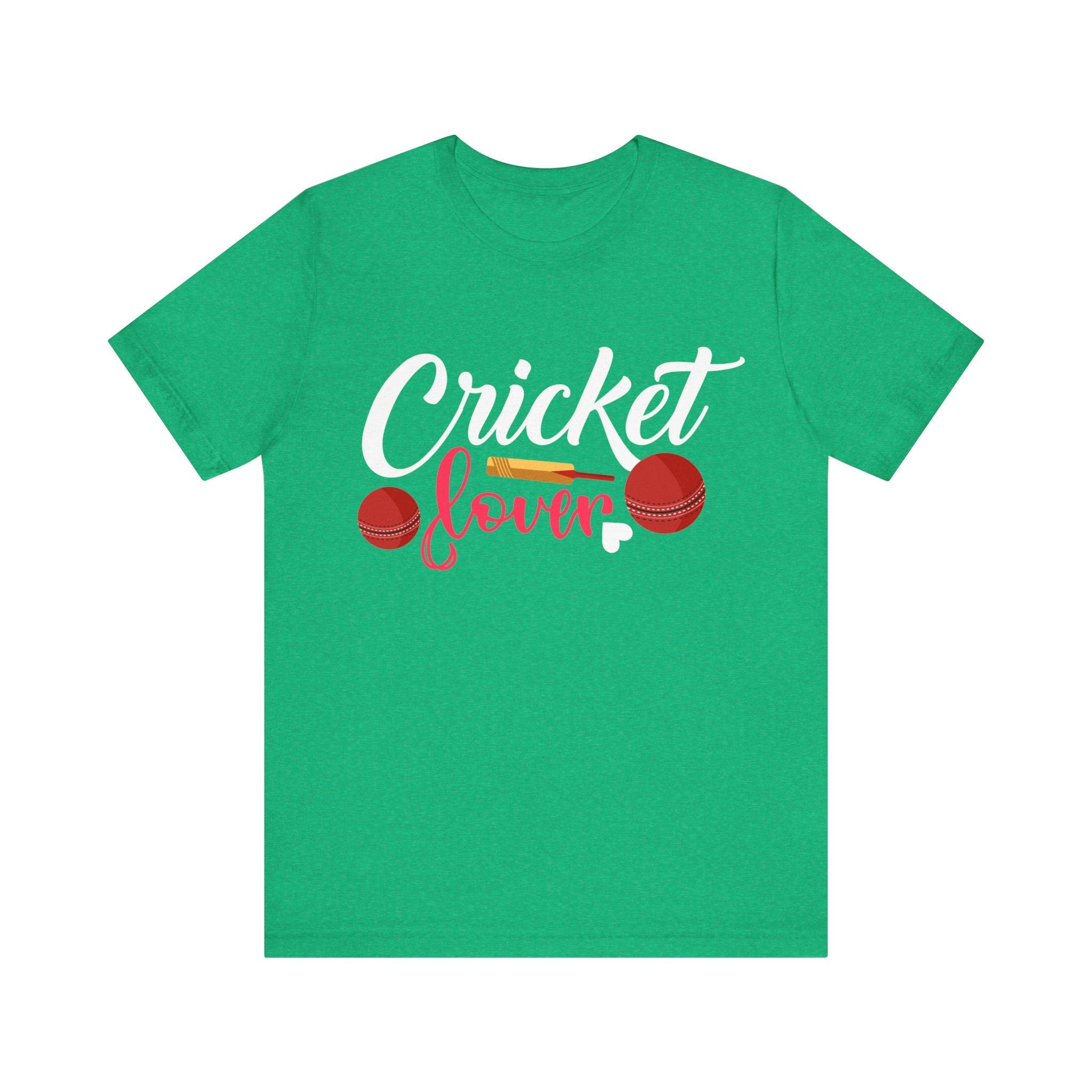 Cricket Lover Unique  fashion cricket lover gift tshirt ideas, IPL/T20 world cup  Jersey Short Sleeve Tee