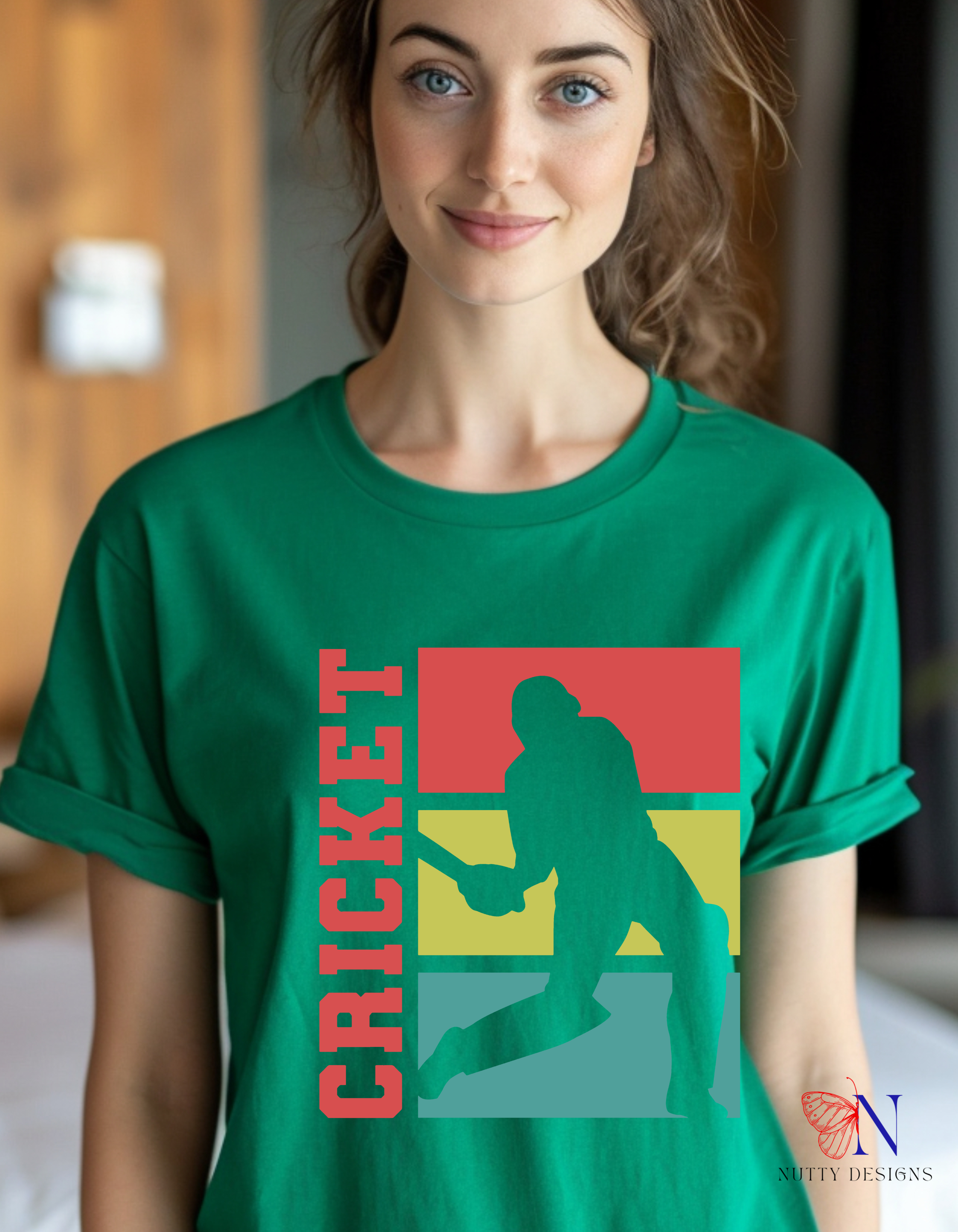 Cricket Retro Style Unique Desi Fashion Cricket Lover Ipl T20 World...