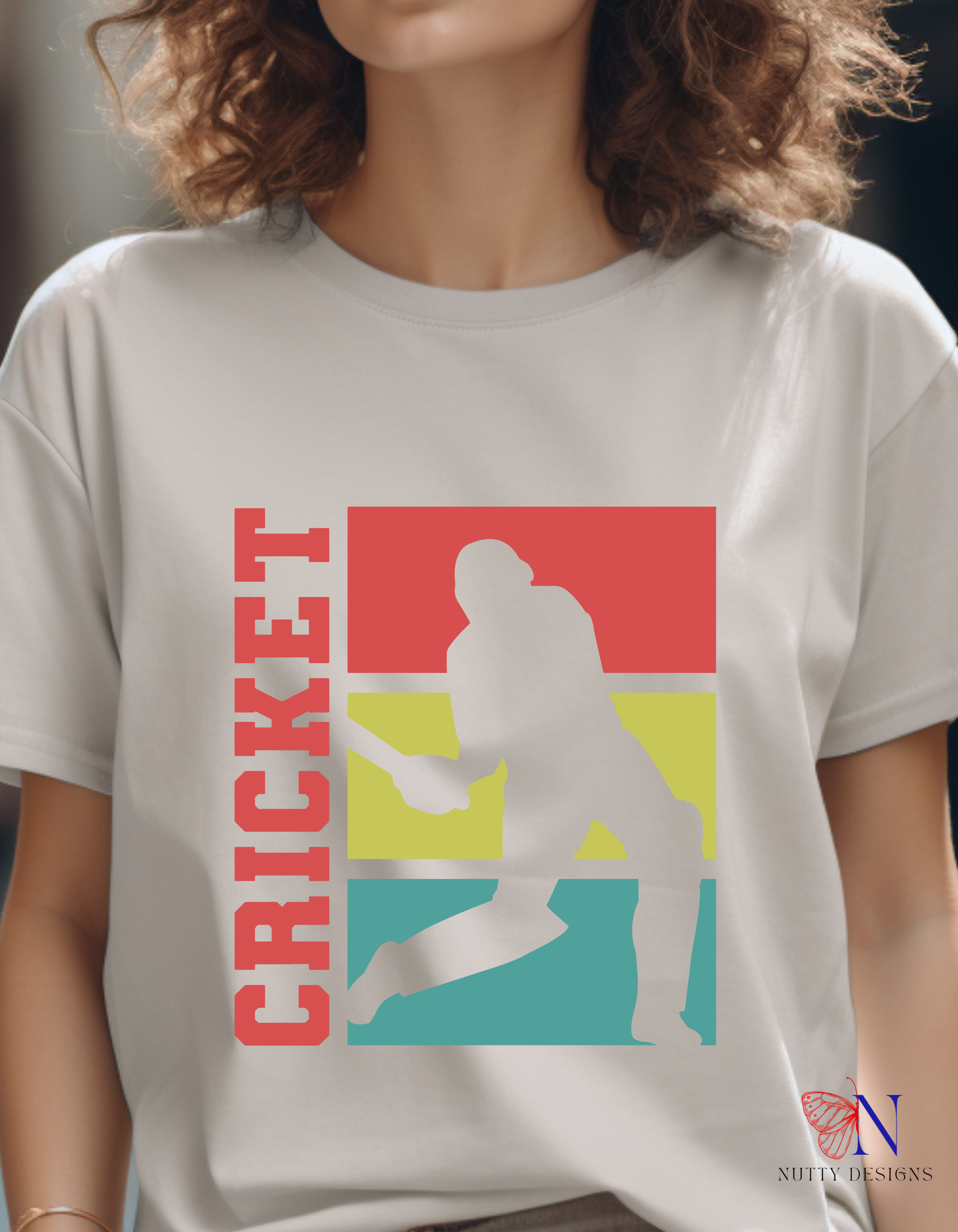 Cricket Retro Style Unique Desi Fashion Cricket Lover Ipl T20 World...