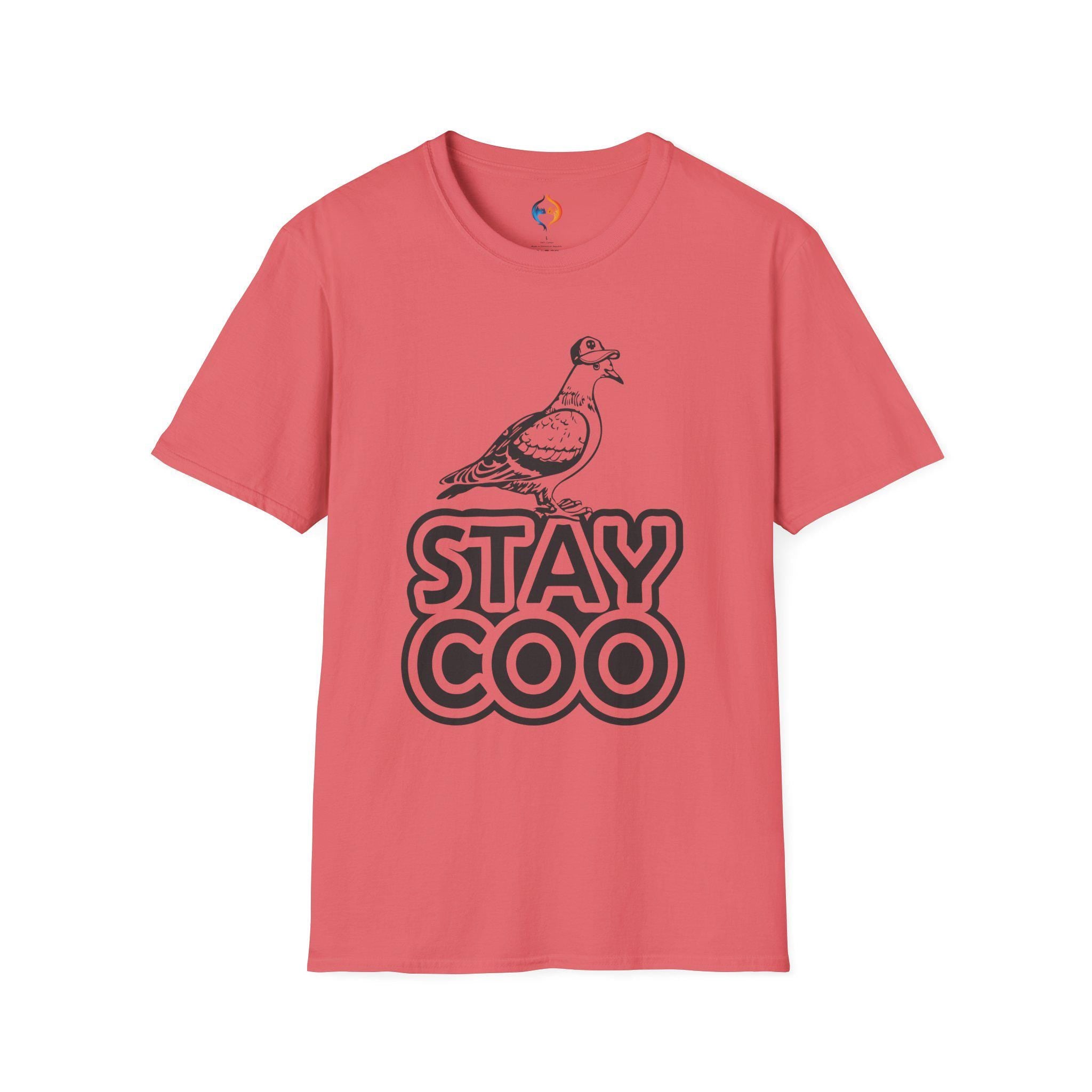 Funny T-shirt, Funny Stay Coo Pidgeon tee, Cool Bird Graphic tShirt, Bird Meme Saying Tee, Animal Lover top