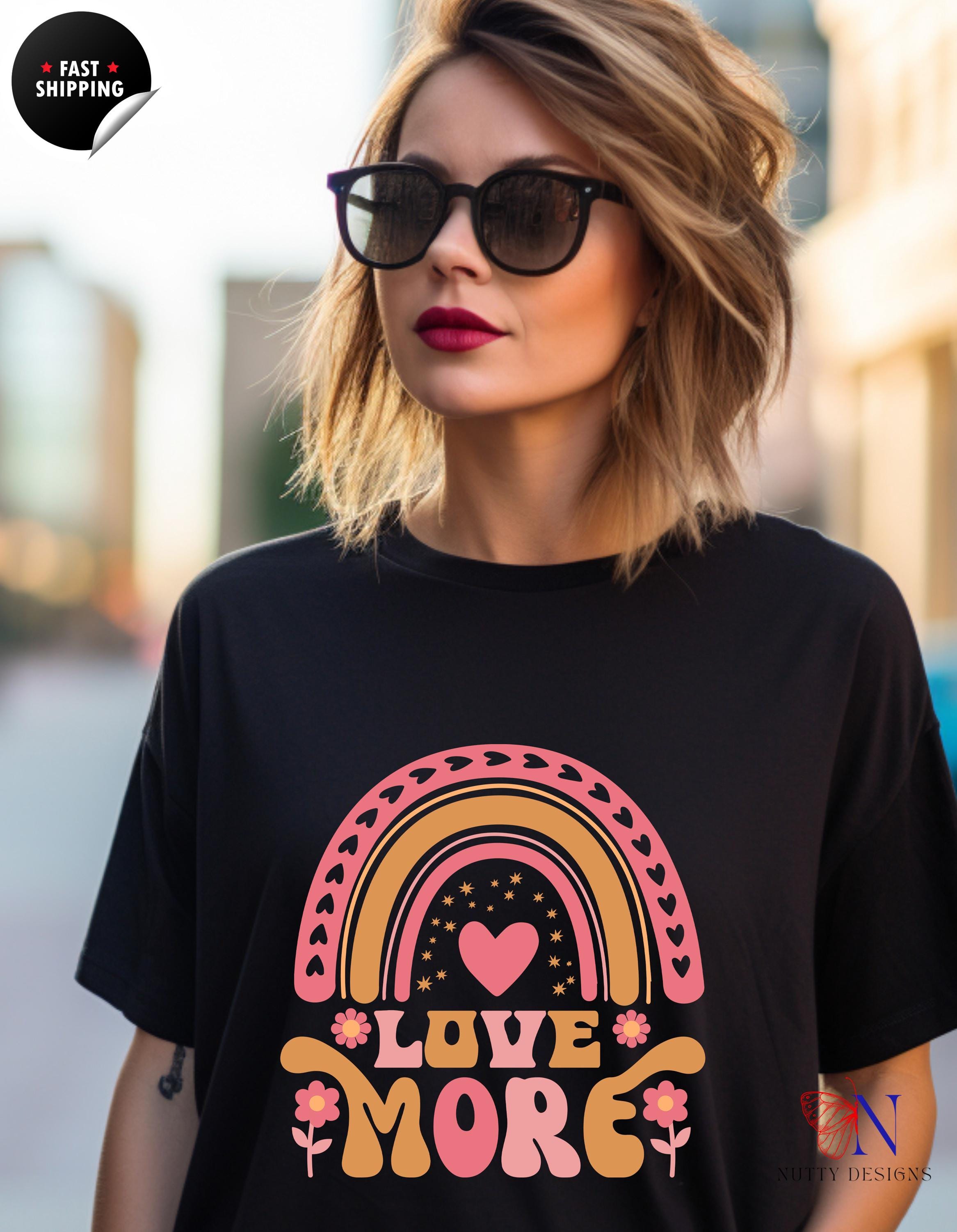 Love More Tshirt – Inspirational Quote Tee, Unisex Apparel, Soft Cotton, Perfect Gift for Friends & Family, Graphic Tee