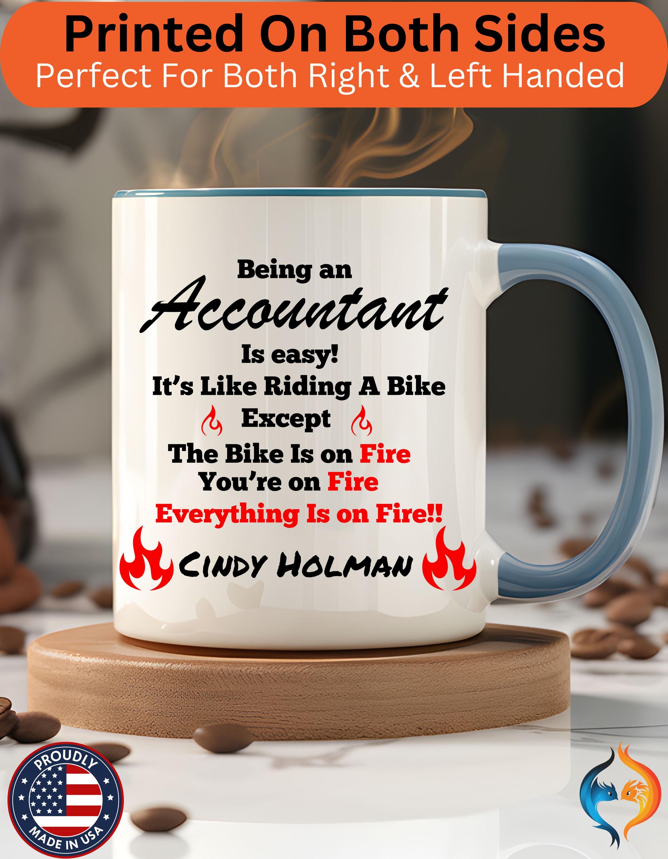 Personalized mug for Accountant gift | funny Coffee Mug cup CPA Gift for Geeky Accounting Lovers | 11oz & 15oz Options