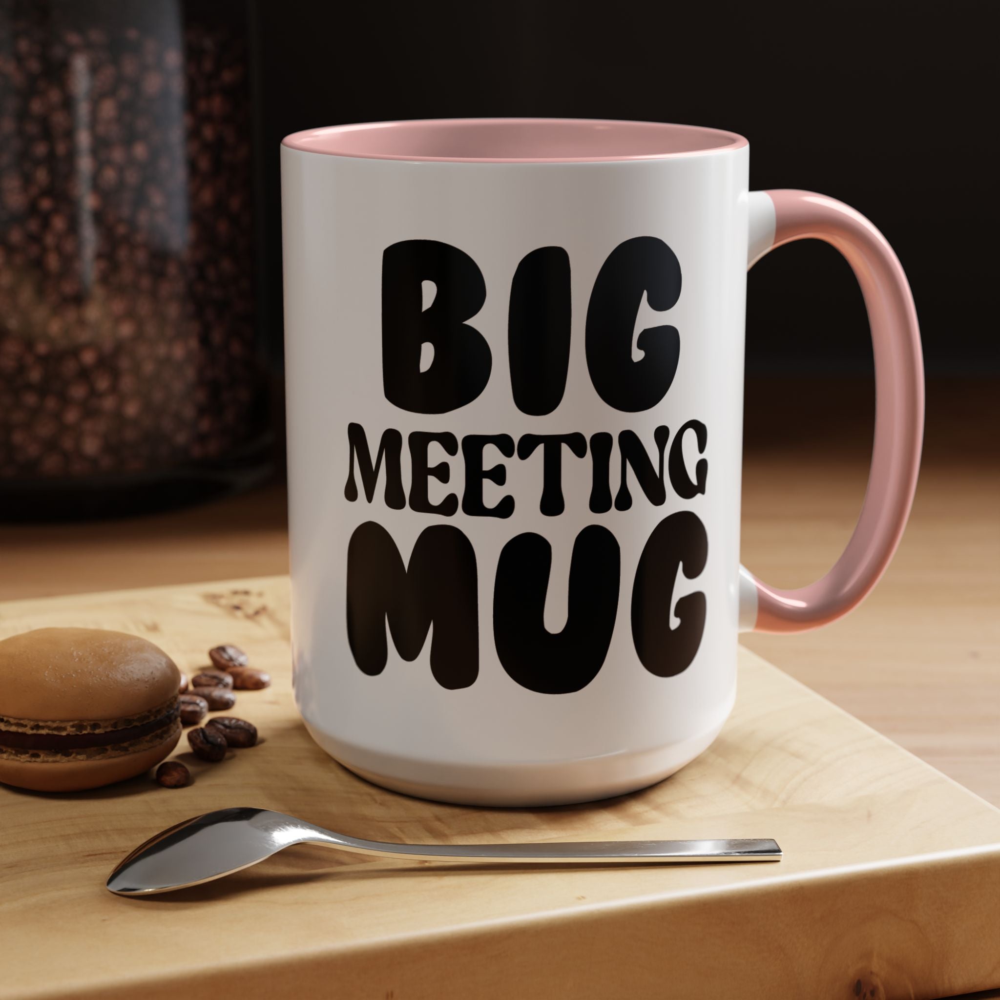 Funny Coffee Mug, Personalized Mug for Big Meeting Accent Coffee Cup (11, 15oz), Gift Under 20, White Elephant gift, Sarcastic Cup