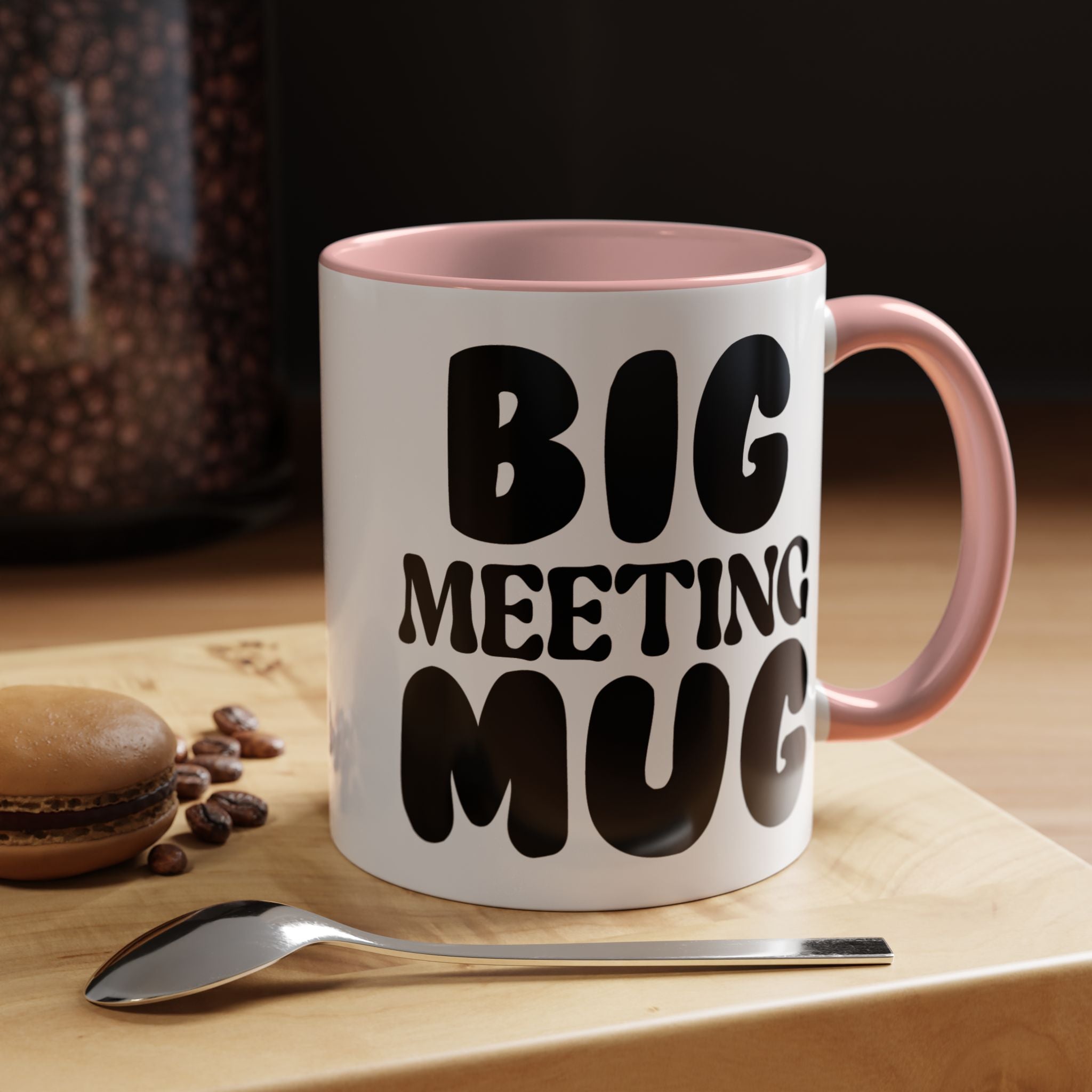 Funny Coffee Mug, Personalized Mug for Big Meeting Accent Coffee Cup (11, 15oz), Gift Under 20, White Elephant gift, Sarcastic Cup