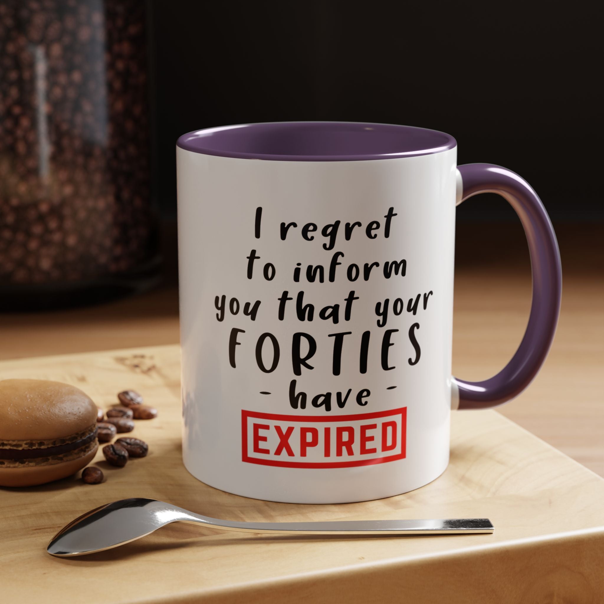 I Regret To Inform You | Funny Coffee Mug, Sarcastic Tea Cup, Unique Gift Idea